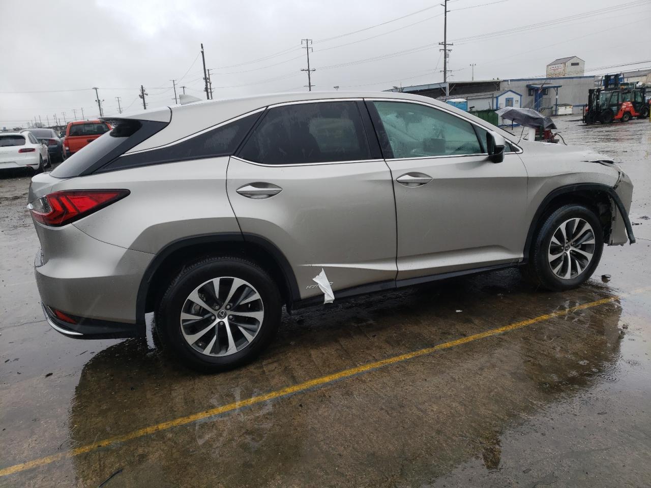 2020 Lexus Rx 450h Base Gray vin: 2T2AGMDA2LC045957