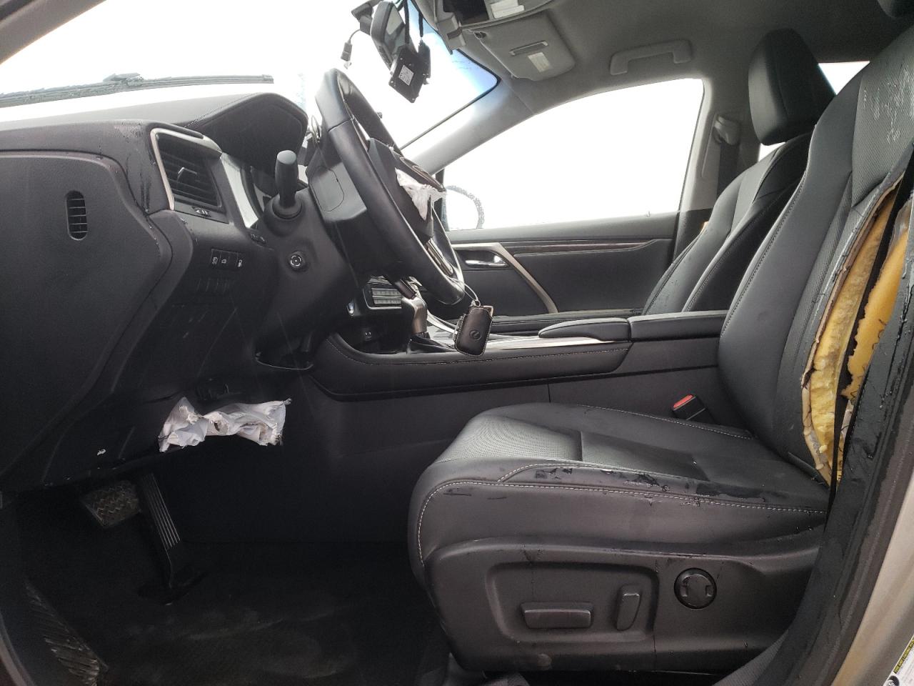 2020 Lexus Rx 450h Base Gray vin: 2T2AGMDA2LC045957