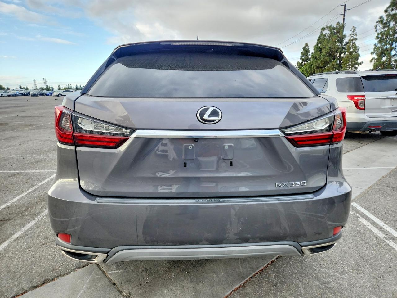 2021 Lexus Rx 350 Base Gray vin: 2T2AZMAA0MC193783