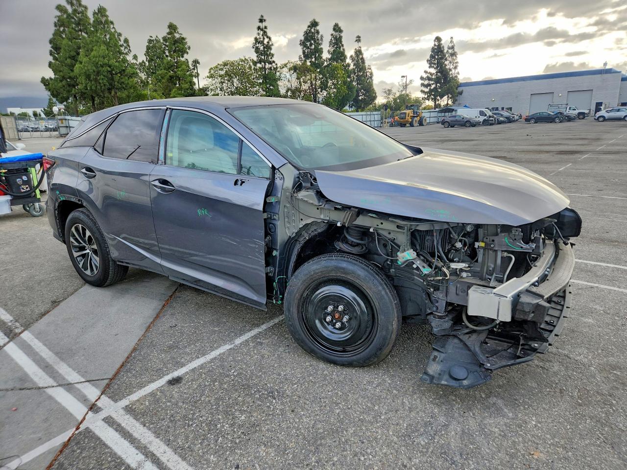2021 Lexus Rx 350 Base Gray vin: 2T2AZMAA0MC193783