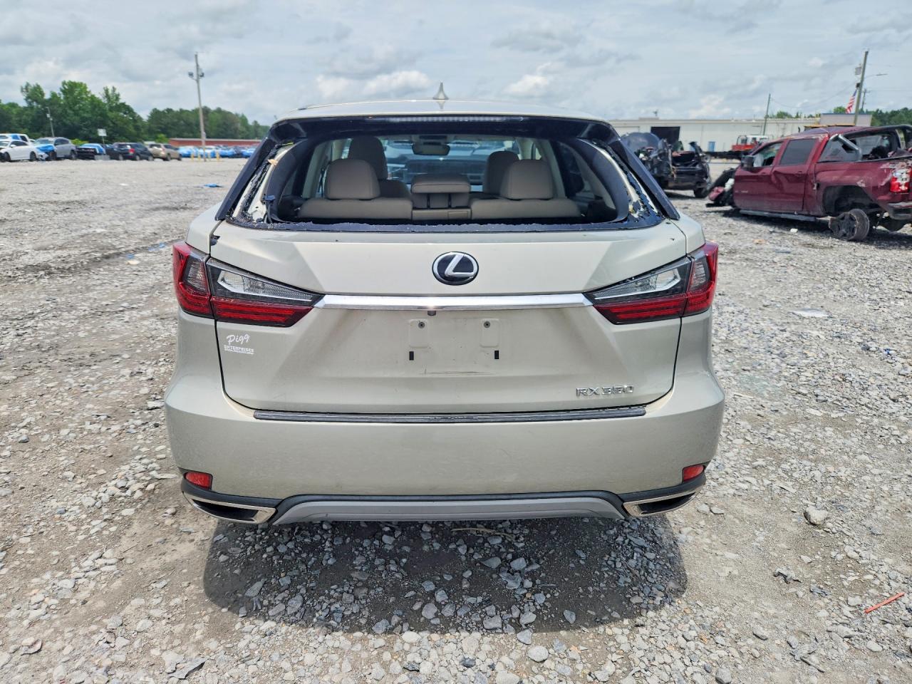 2021 Lexus Rx 350 Base Кремовый vin: 2T2AZMAA4MC208964