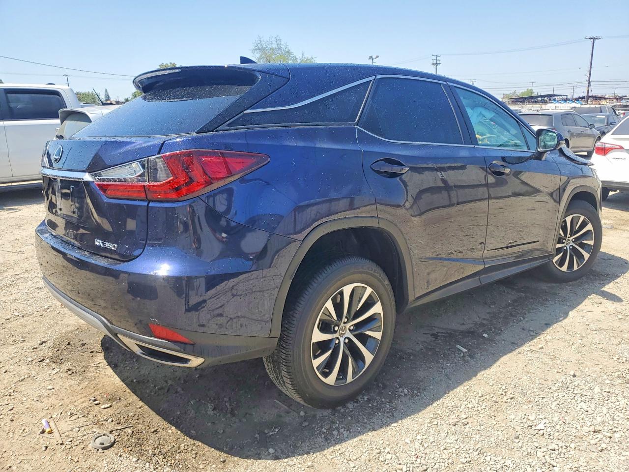 2022 Lexus Rx 350 Base Blue vin: 2T2AZMAA8NC221184