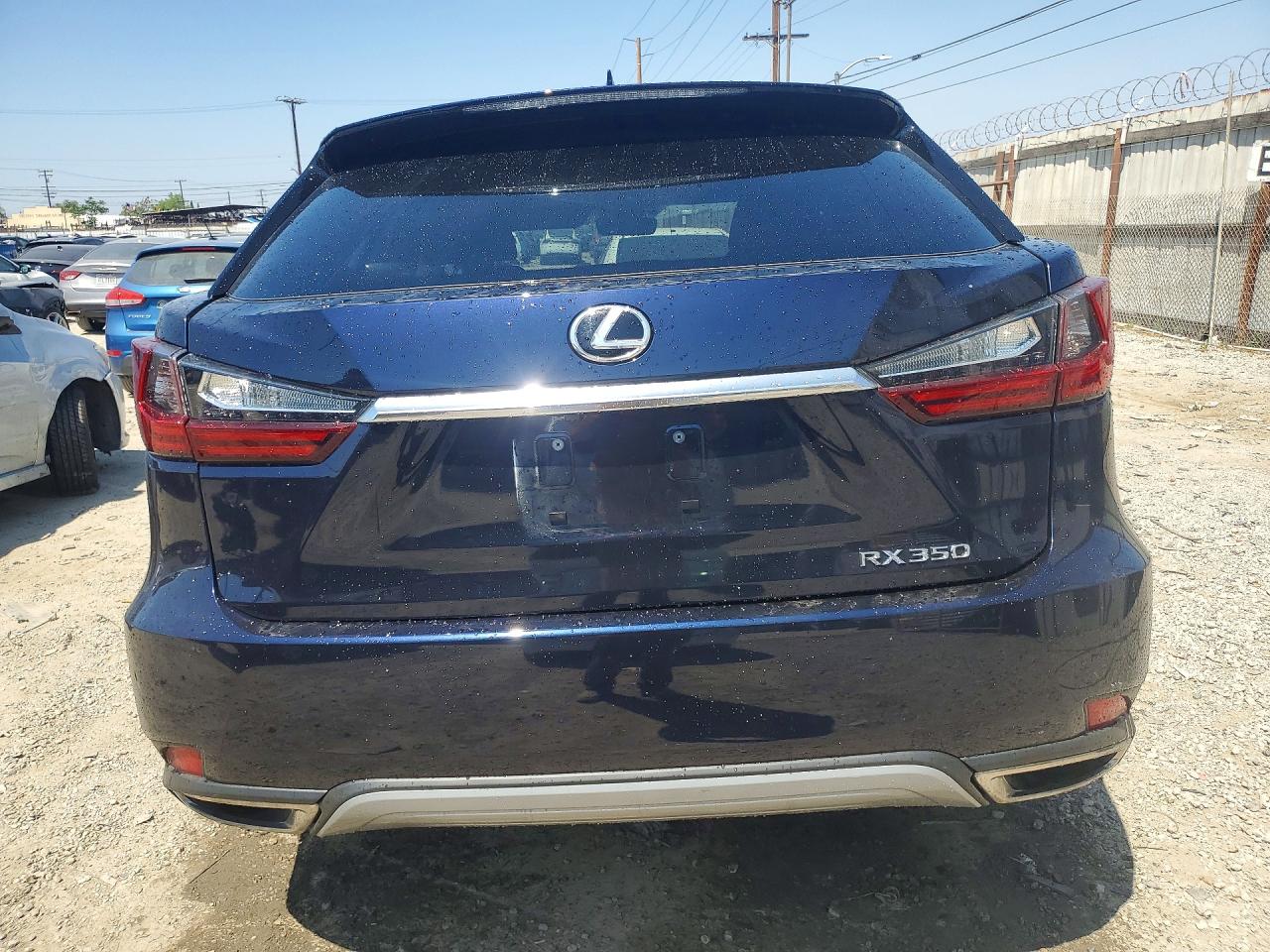 2022 Lexus Rx 350 Base Blue vin: 2T2AZMAA8NC221184