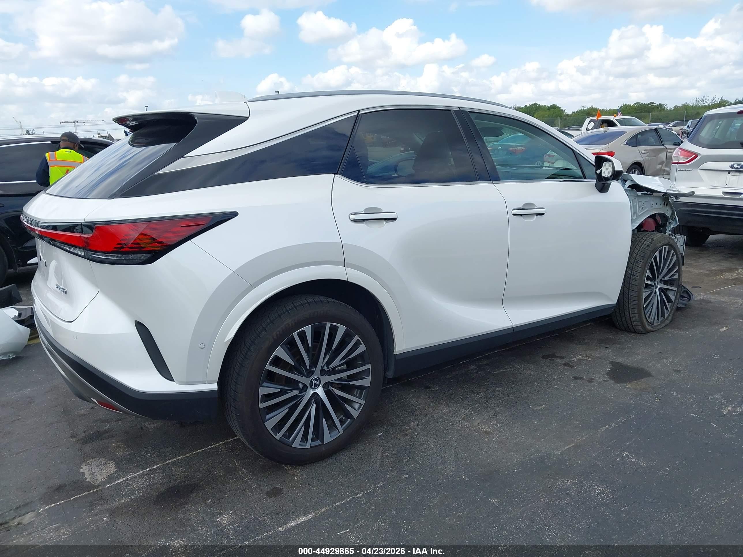 2024 Lexus Rx 350 Premium Plus White vin: 2T2BAMBA2RC038251