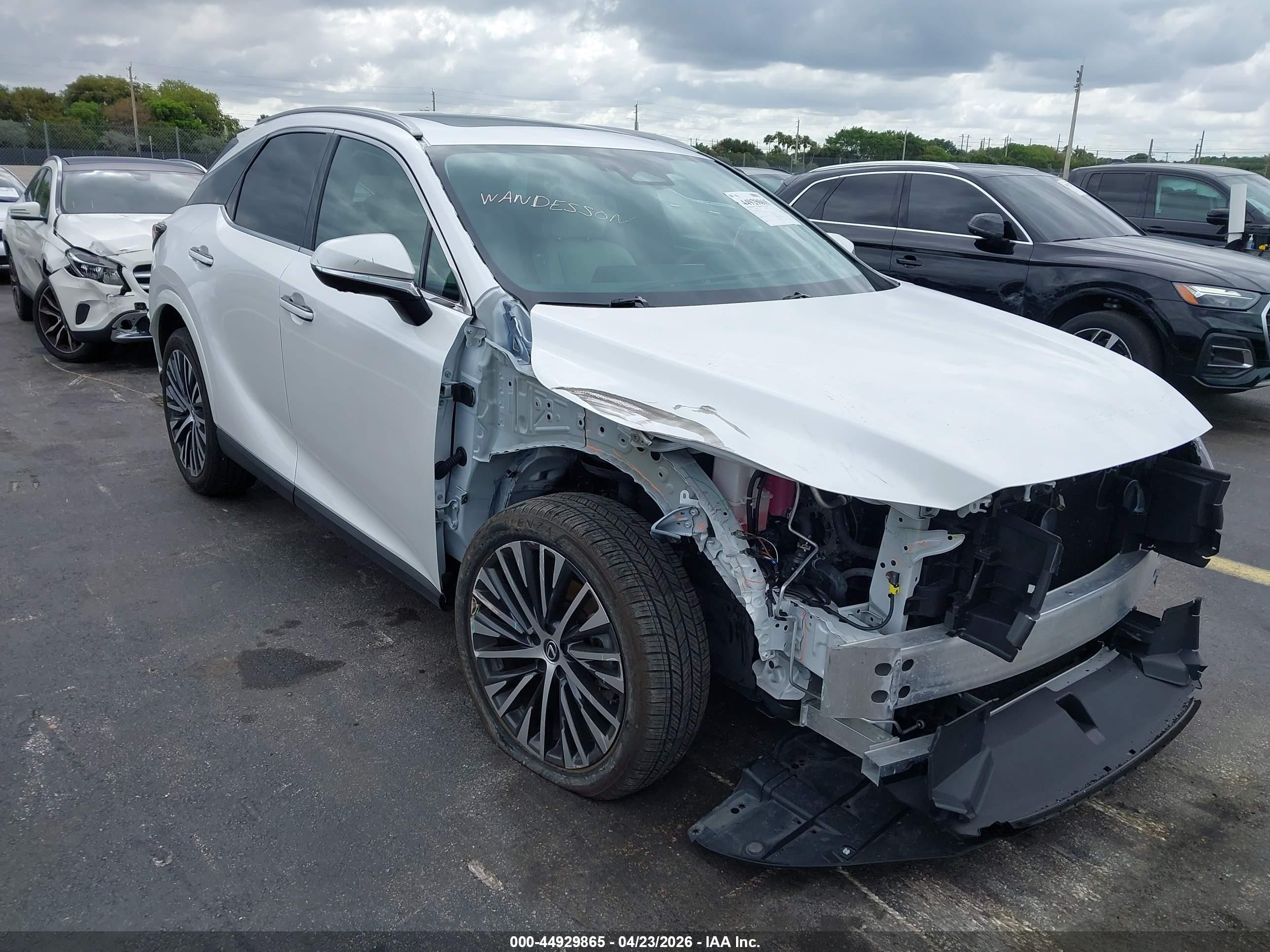 2024 Lexus Rx 350 Premium Plus White vin: 2T2BAMBA2RC038251