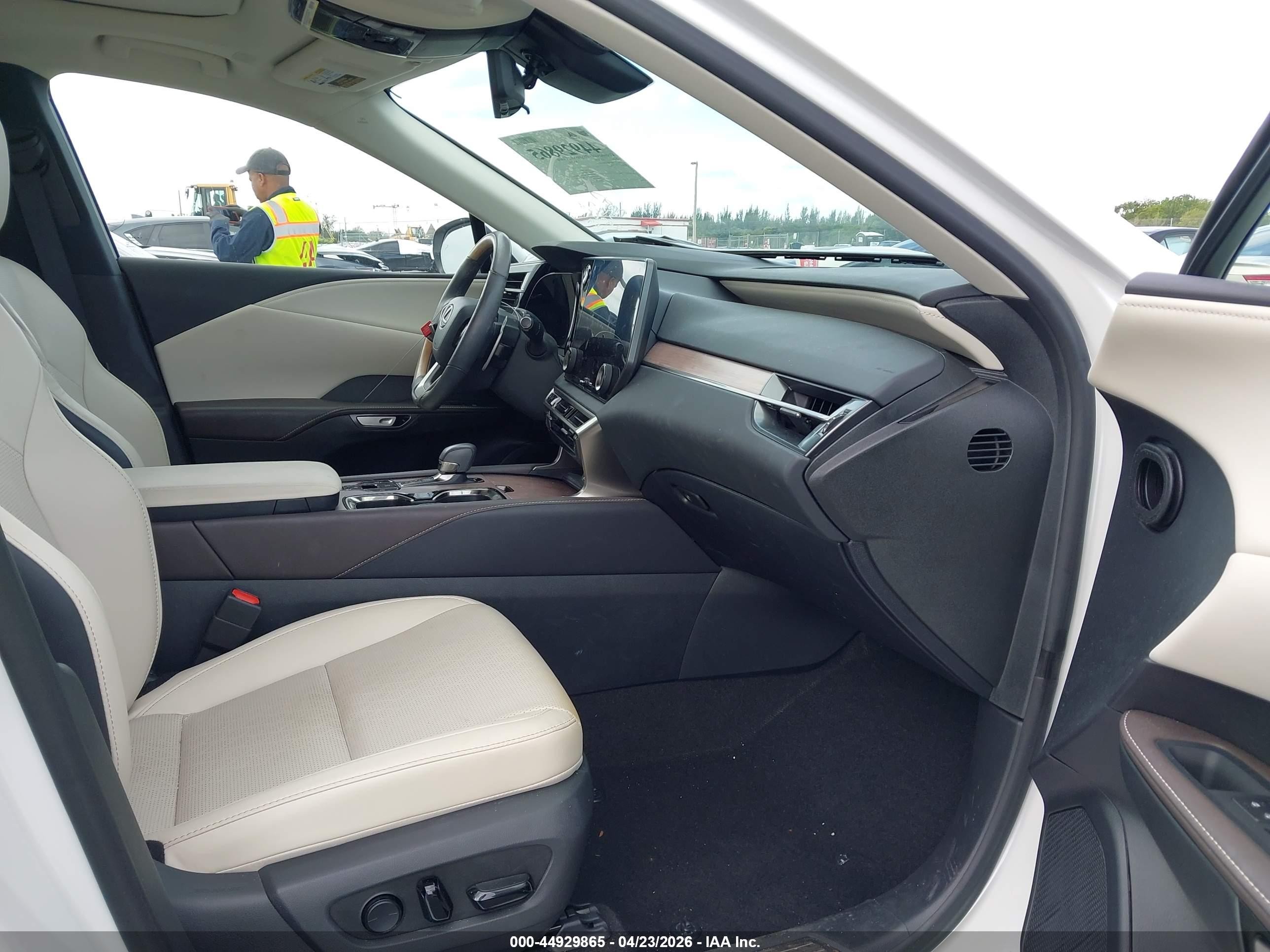 2024 Lexus Rx 350 Premium Plus White vin: 2T2BAMBA2RC038251