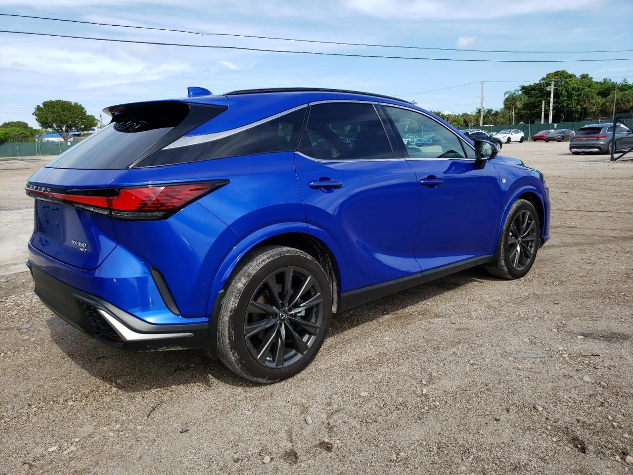 2025 Lexus Rx 350 Base Blue vin: 2T2BAMBA5SC058340