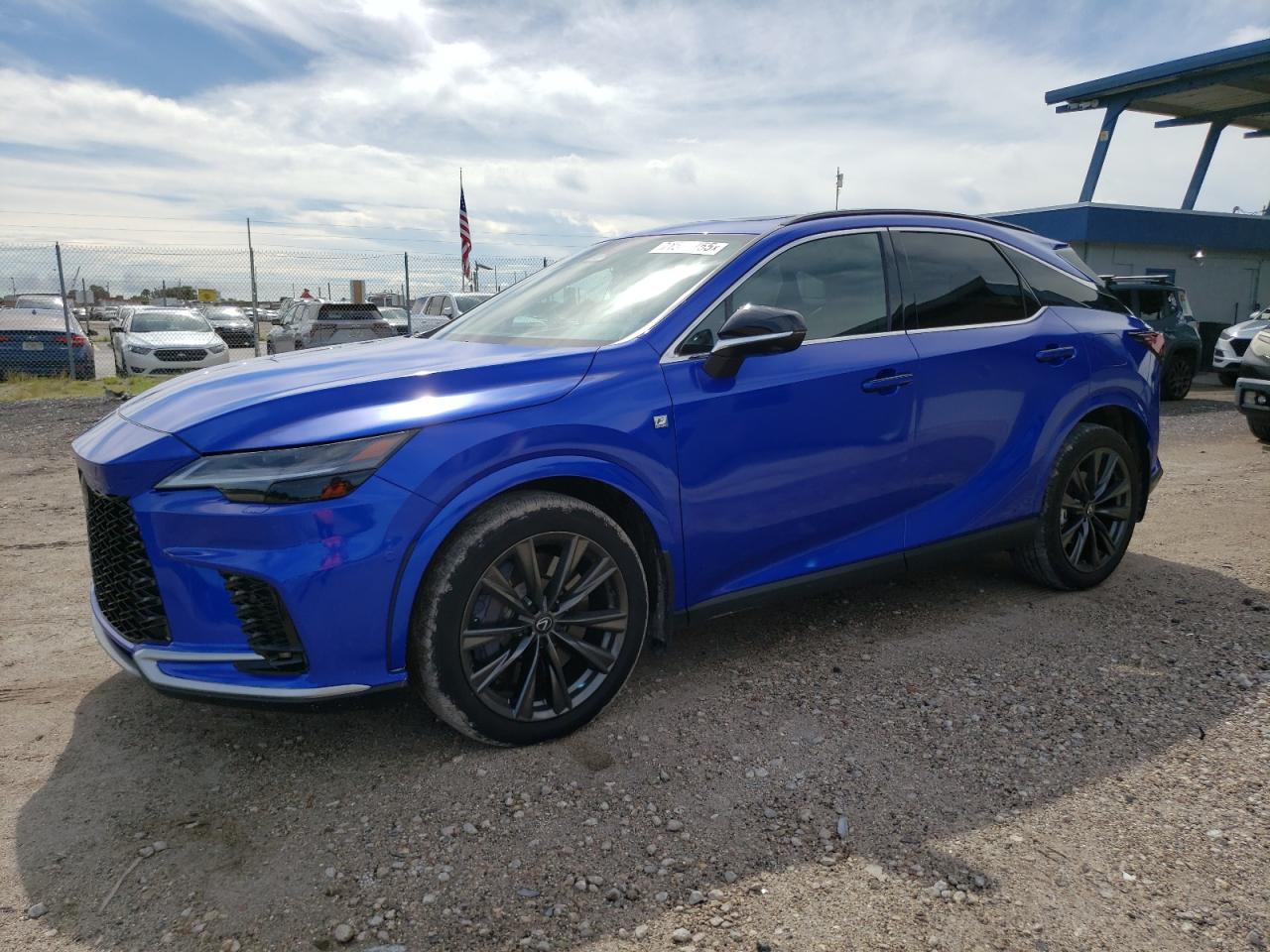 2025 Lexus Rx 350 Base Blue vin: 2T2BAMBA5SC058340