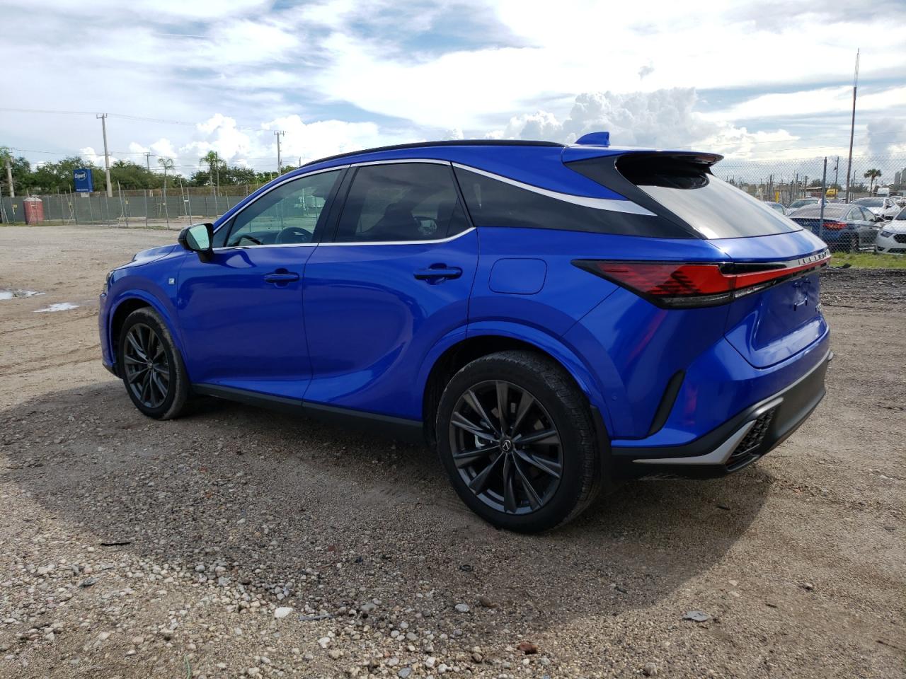 2025 Lexus Rx 350 Base Blue vin: 2T2BAMBA5SC058340