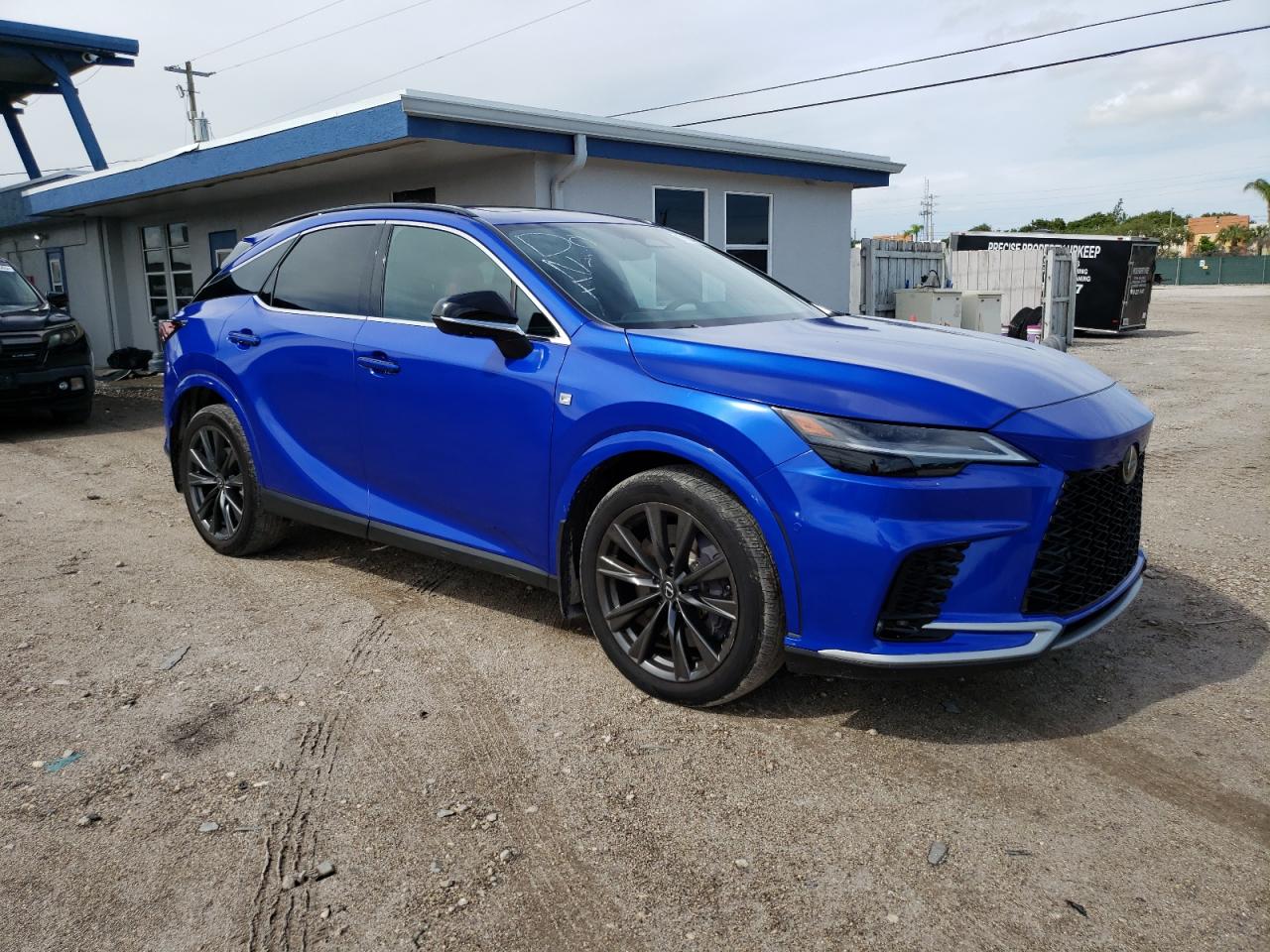 2025 Lexus Rx 350 Base Blue vin: 2T2BAMBA5SC058340