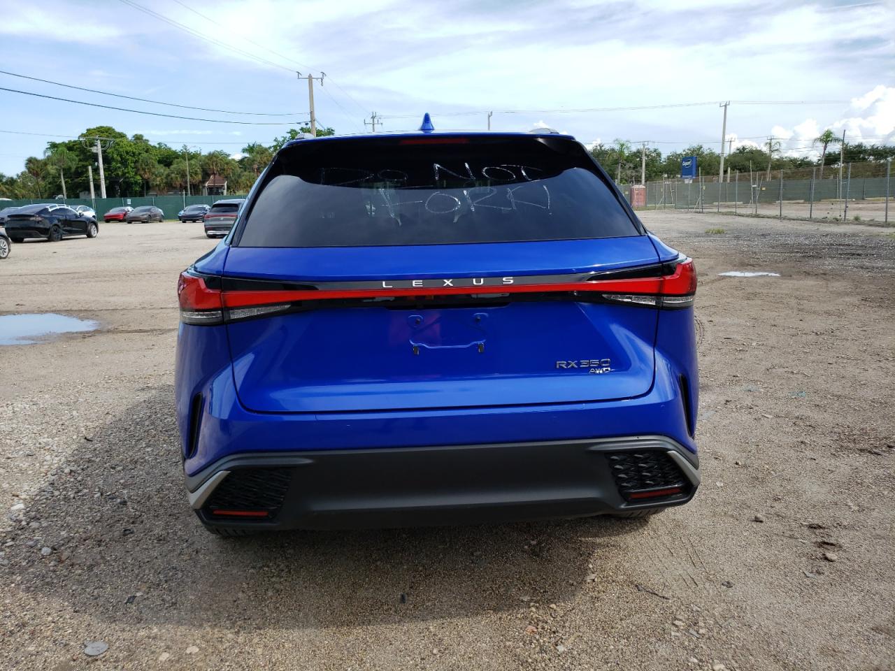2025 Lexus Rx 350 Base Blue vin: 2T2BAMBA5SC058340