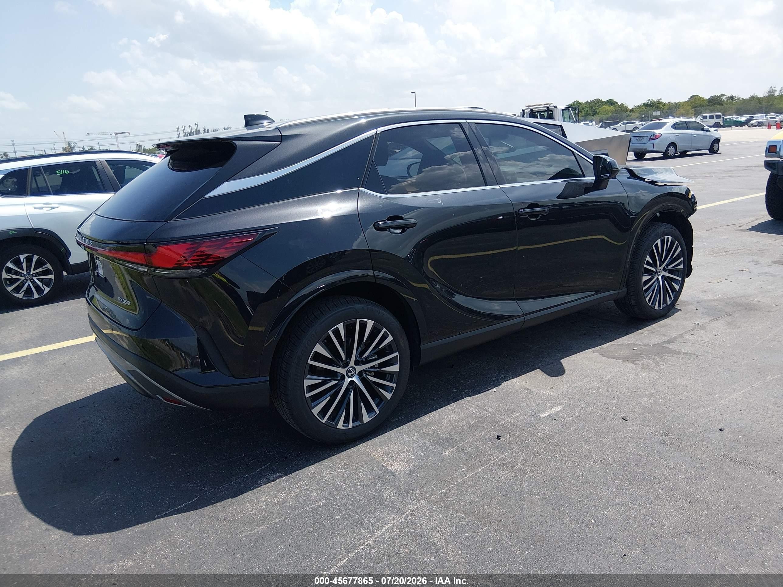 2026 Lexus Rx 350 Premium+ Black vin: 2T2BAMBA5TC075110