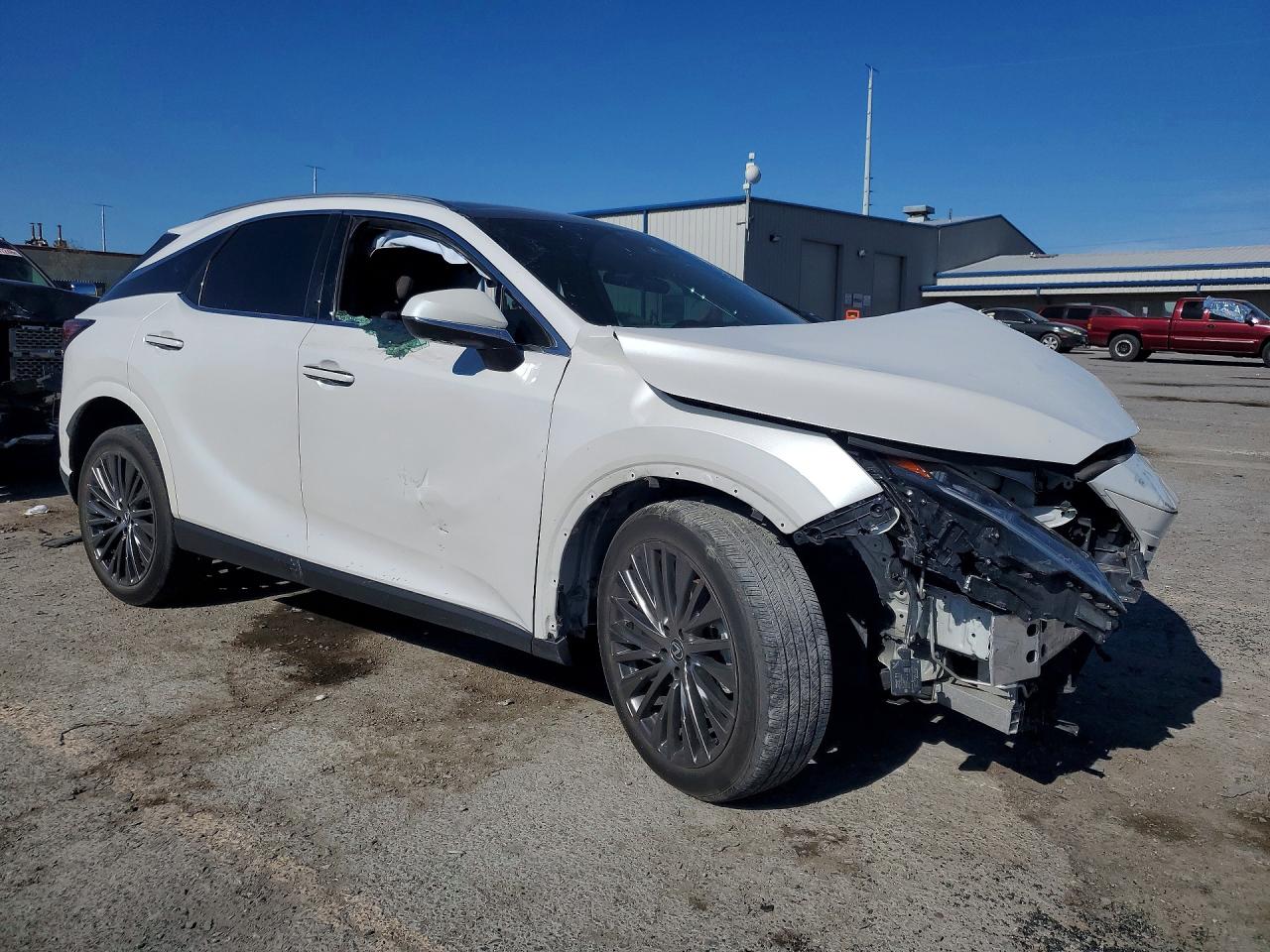 2023 Lexus Rx 350 Luxury White vin: 2T2BAMBA6PC012622
