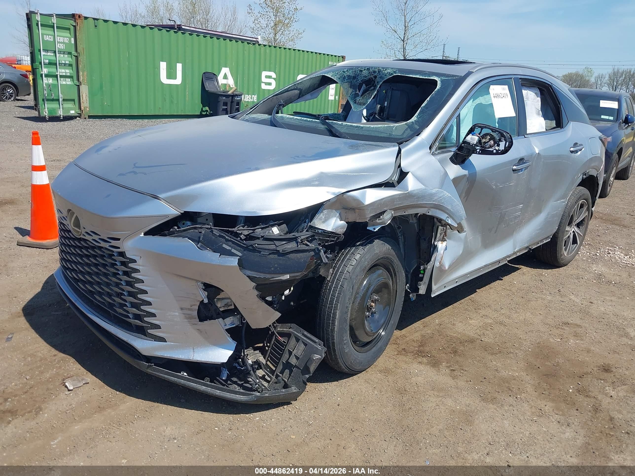 2024 Lexus Rx 350 Premium Silver vin: 2T2BAMBA6RC043792