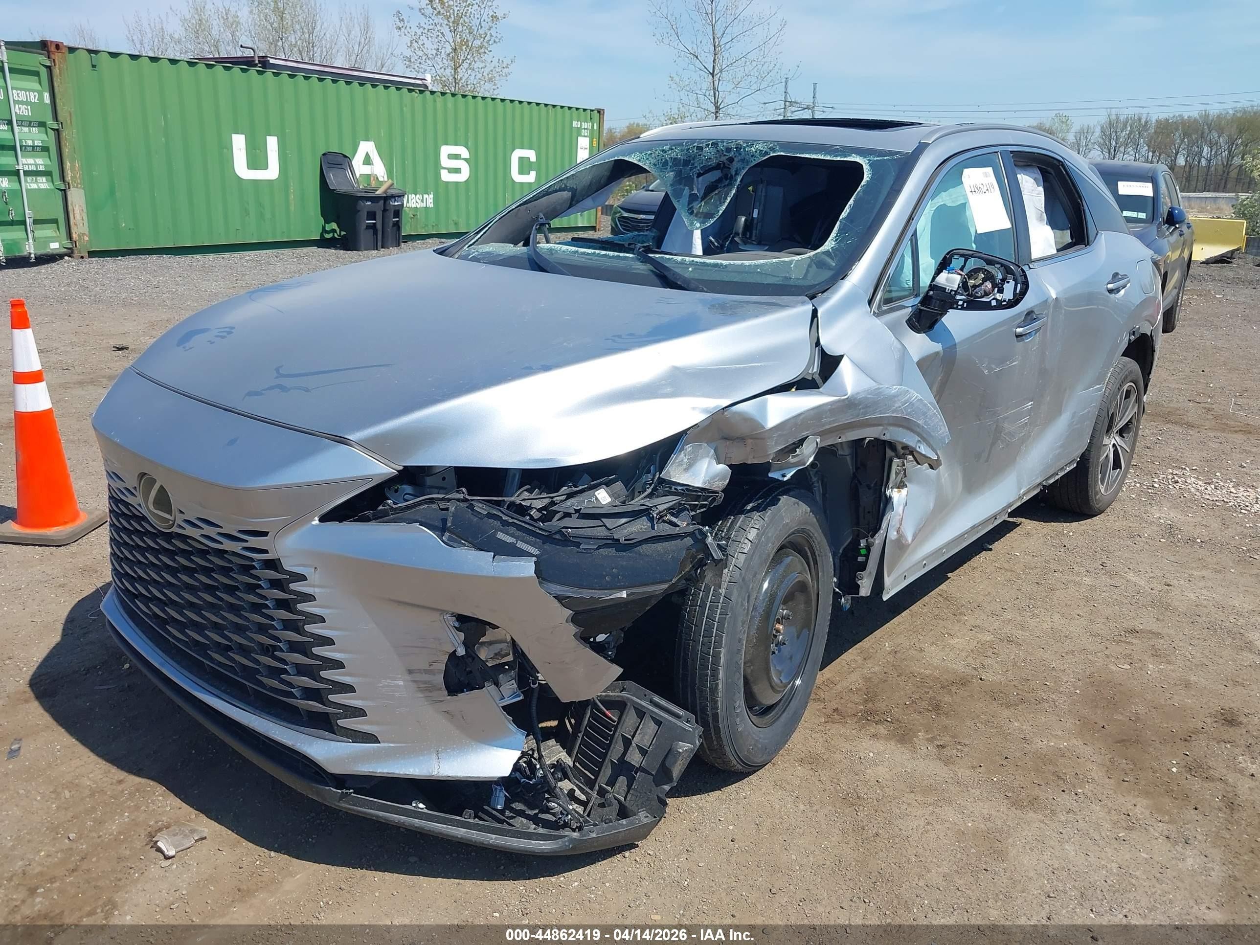 2024 Lexus Rx 350 Premium Silver vin: 2T2BAMBA6RC043792