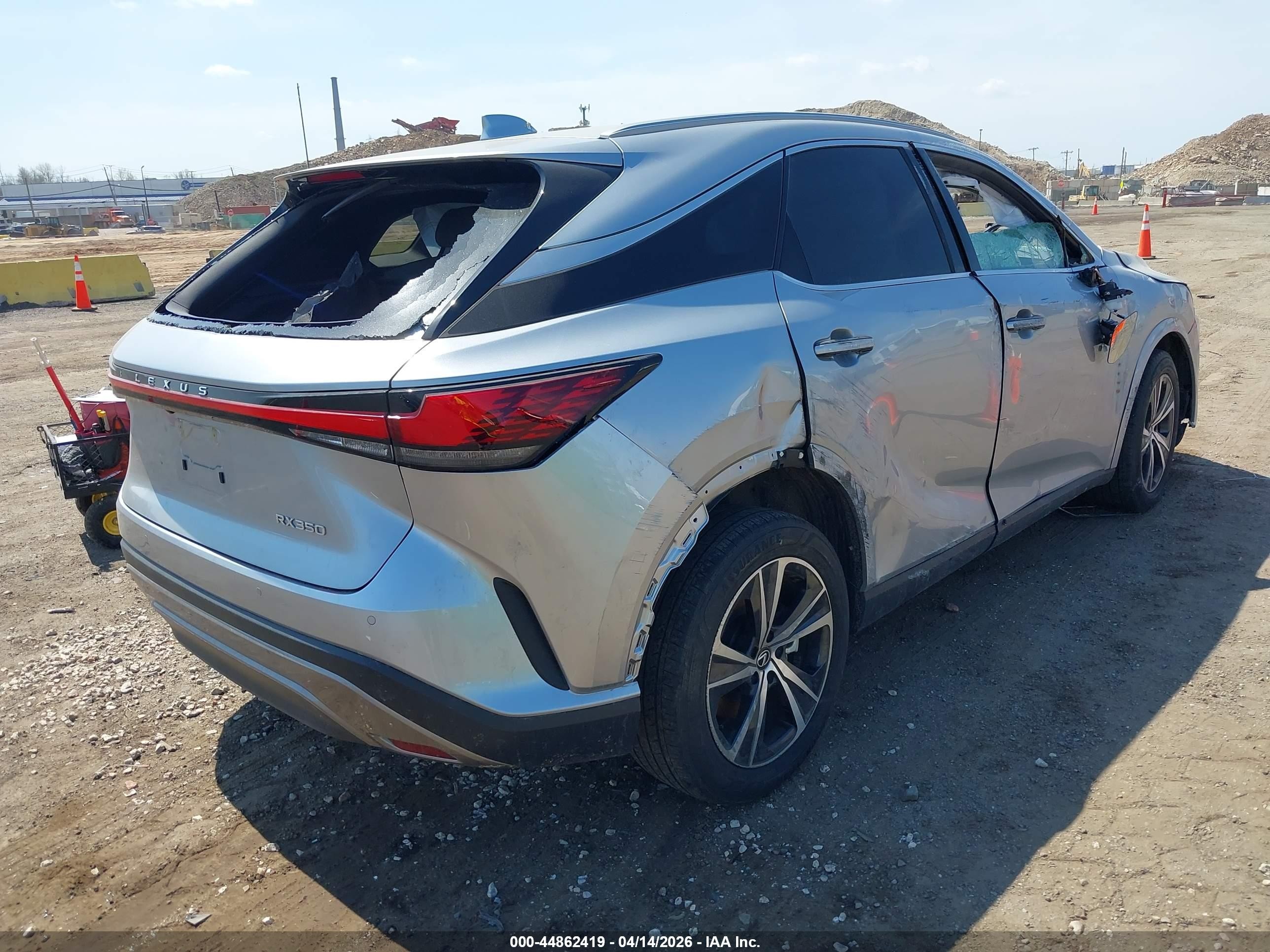 2024 Lexus Rx 350 Premium Silver vin: 2T2BAMBA6RC043792