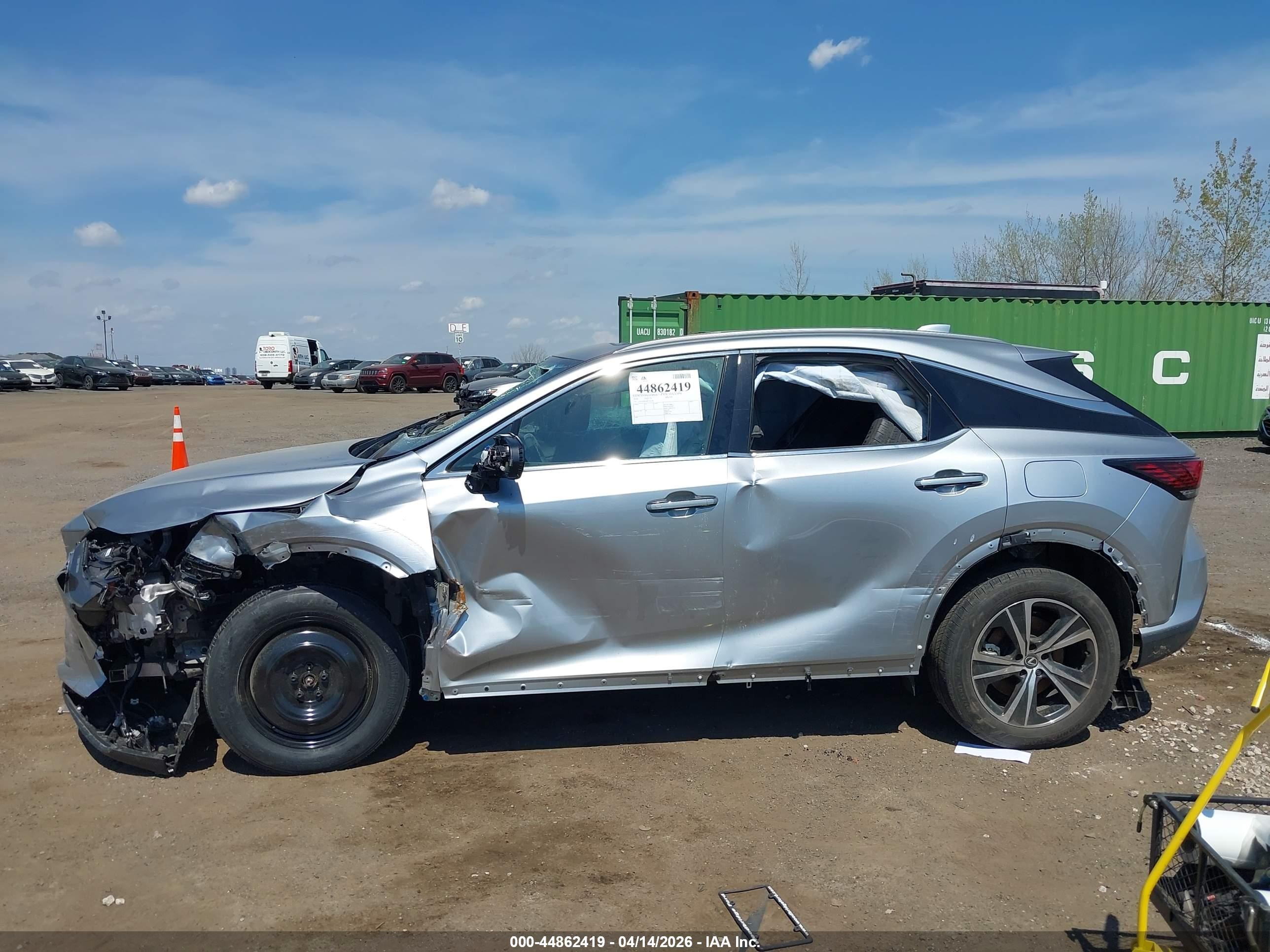 2024 Lexus Rx 350 Premium Silver vin: 2T2BAMBA6RC043792