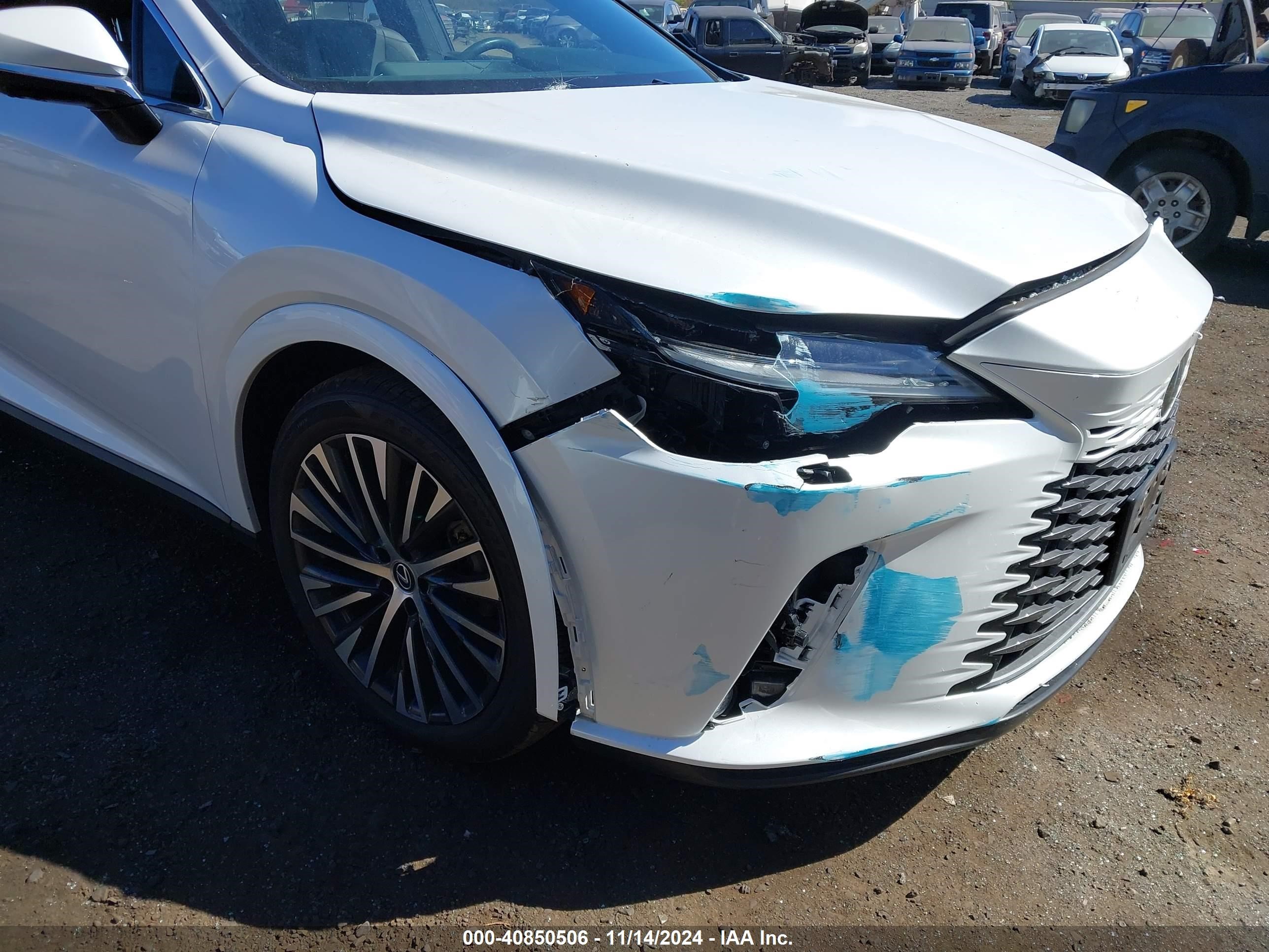 2023 Lexus Rx 350 Luxury/premium/premium Plus White vin: 2T2BAMBA7PC007963