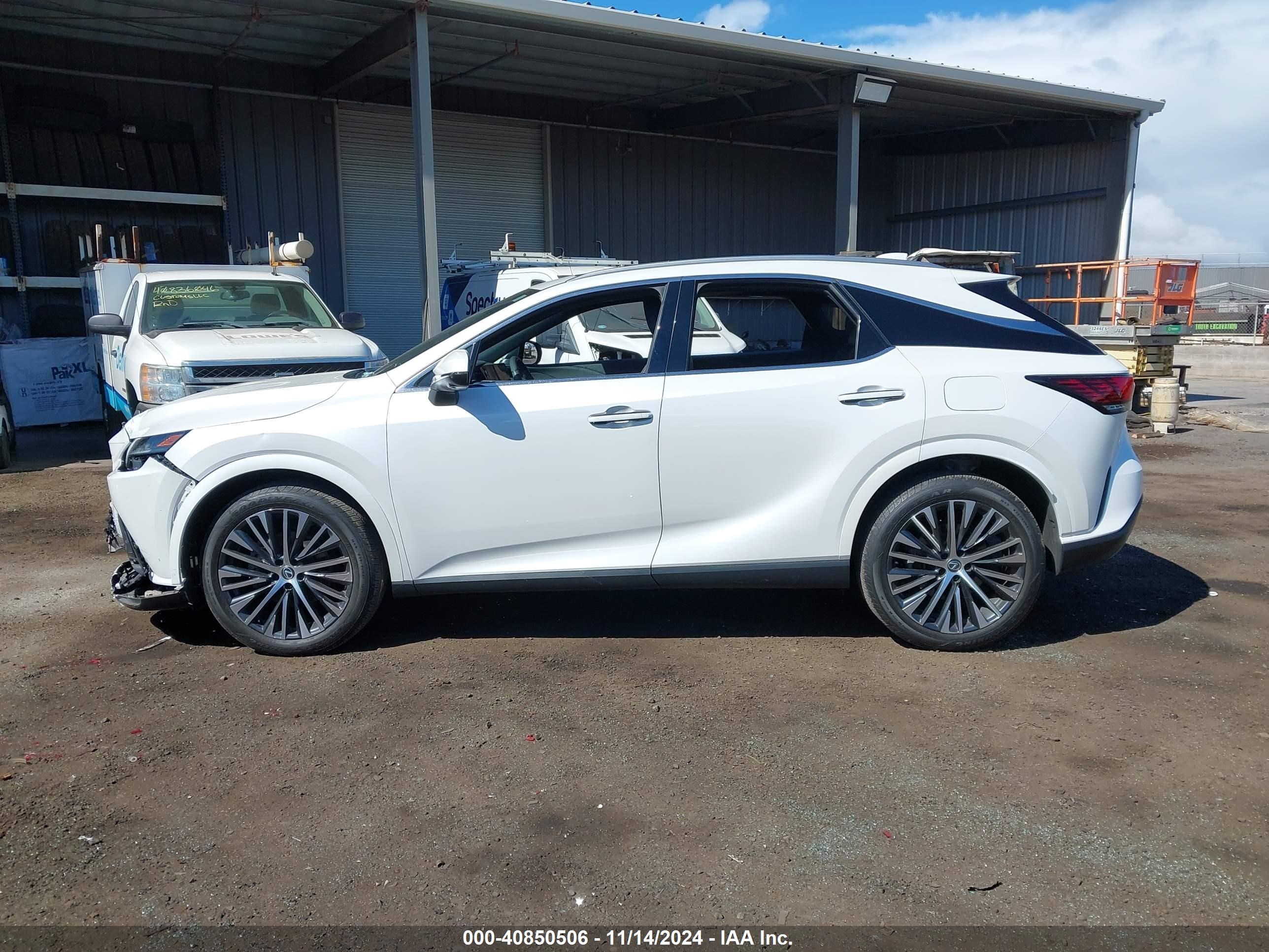 2023 Lexus Rx 350 Luxury/premium/premium Plus White vin: 2T2BAMBA7PC007963