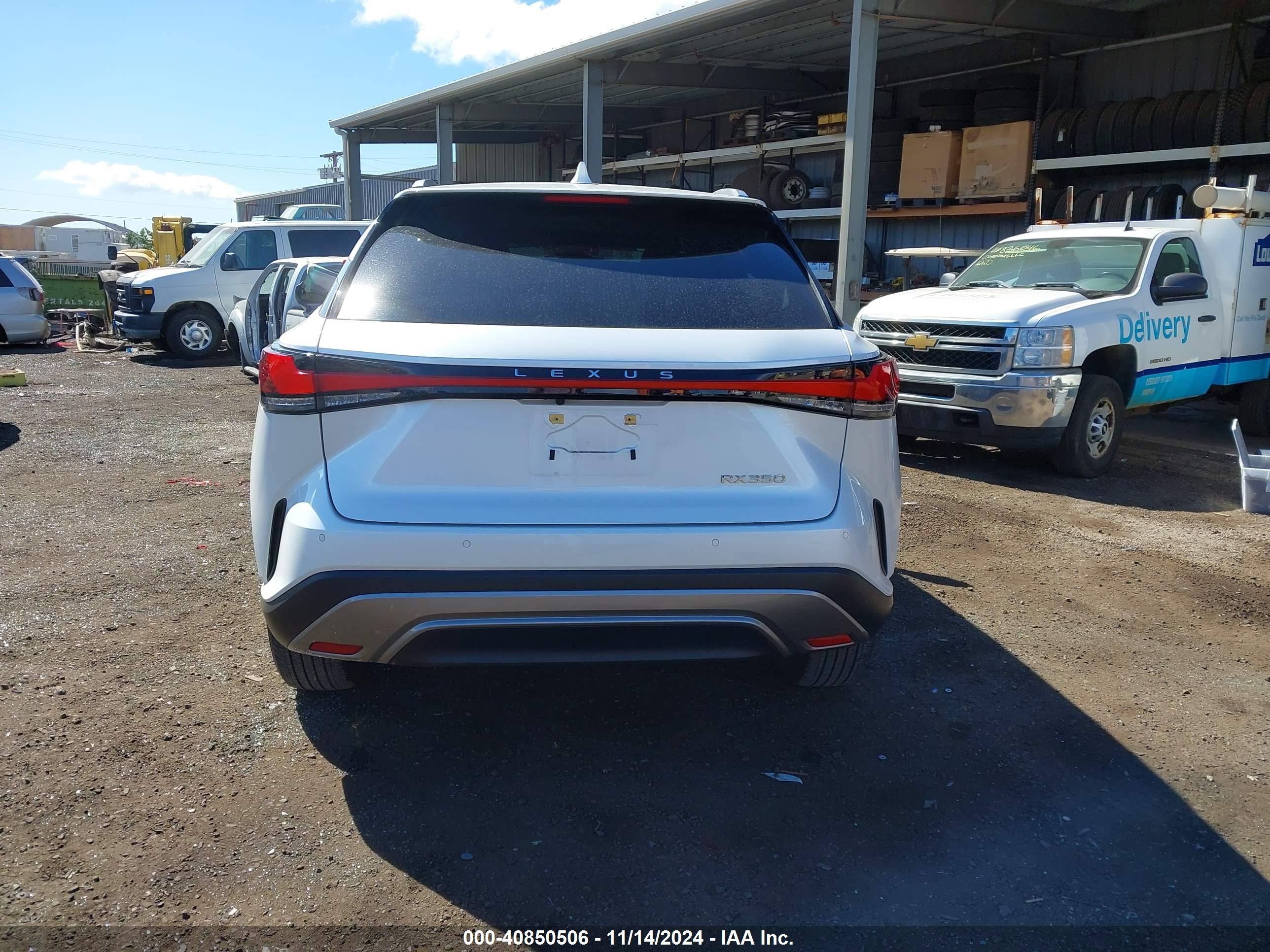 2023 Lexus Rx 350 Luxury/premium/premium Plus White vin: 2T2BAMBA7PC007963