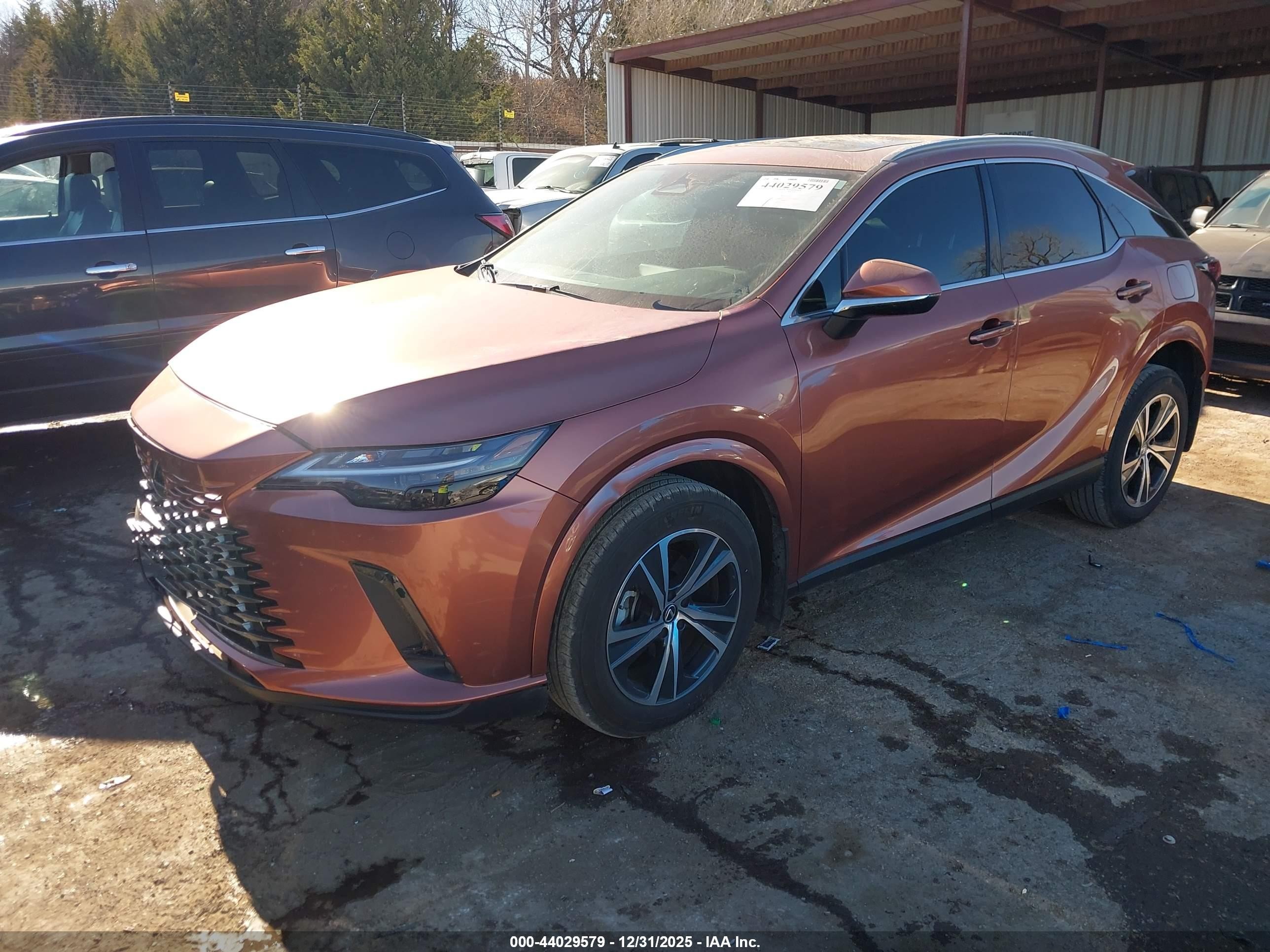 2024 Lexus Rx 350 Premium Orange vin: 2T2BAMBA8RC048203