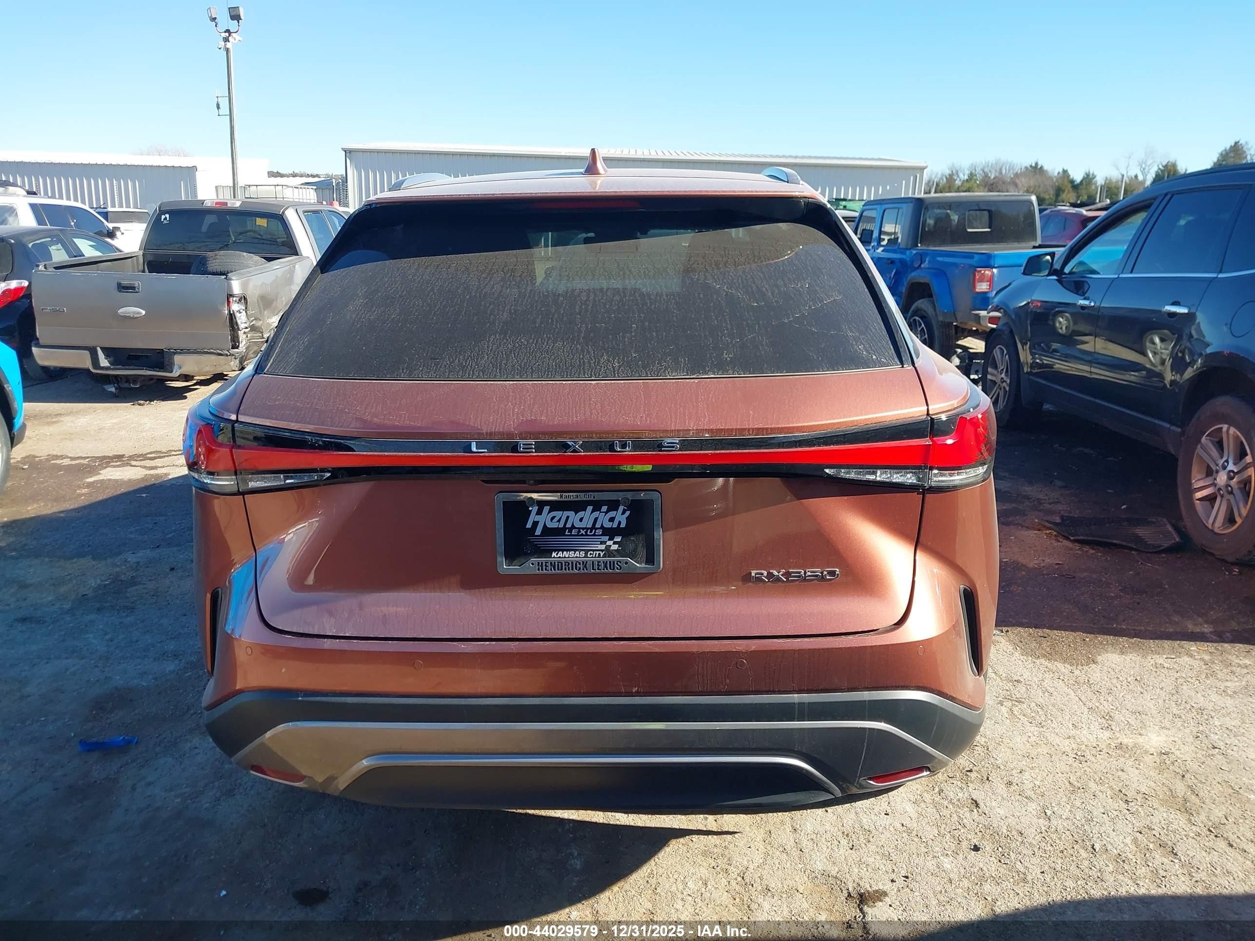2024 Lexus Rx 350 Premium Orange vin: 2T2BAMBA8RC048203