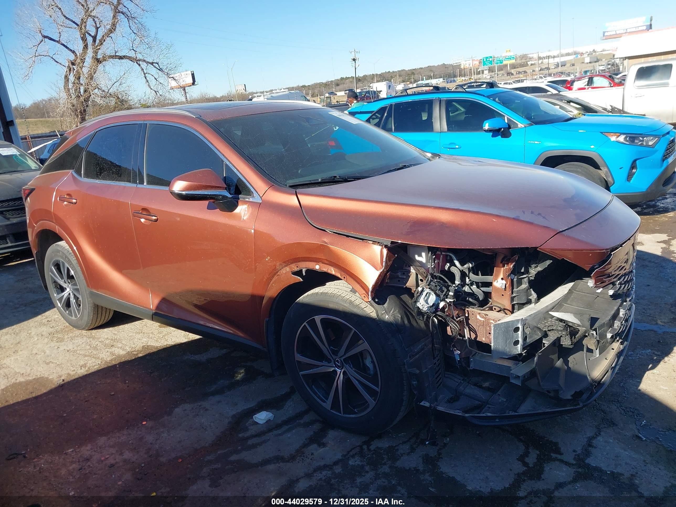 2024 Lexus Rx 350 Premium Orange vin: 2T2BAMBA8RC048203