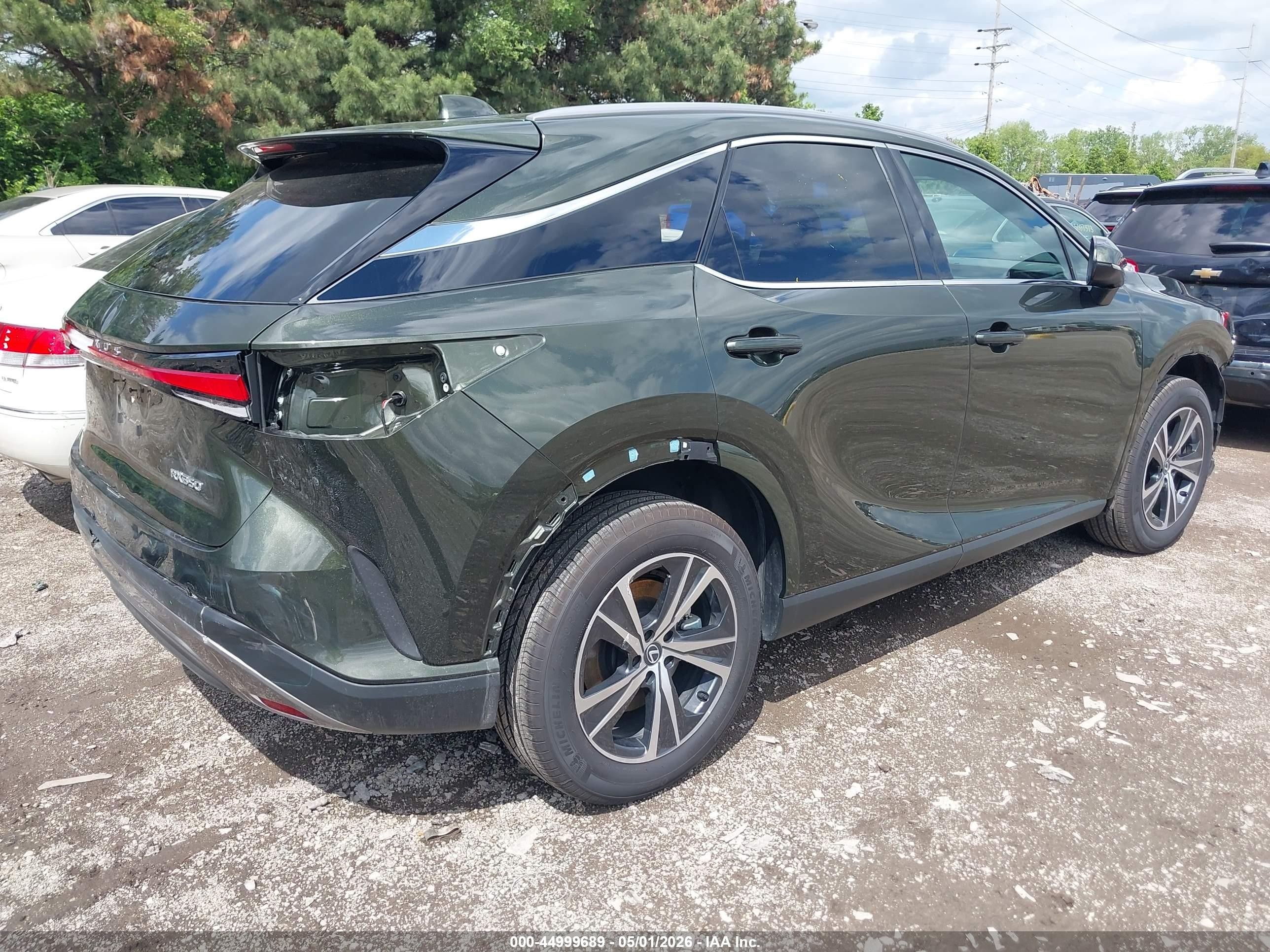 2025 Lexus Rx 350 Premium Green vin: 2T2BAMBAXSC059399