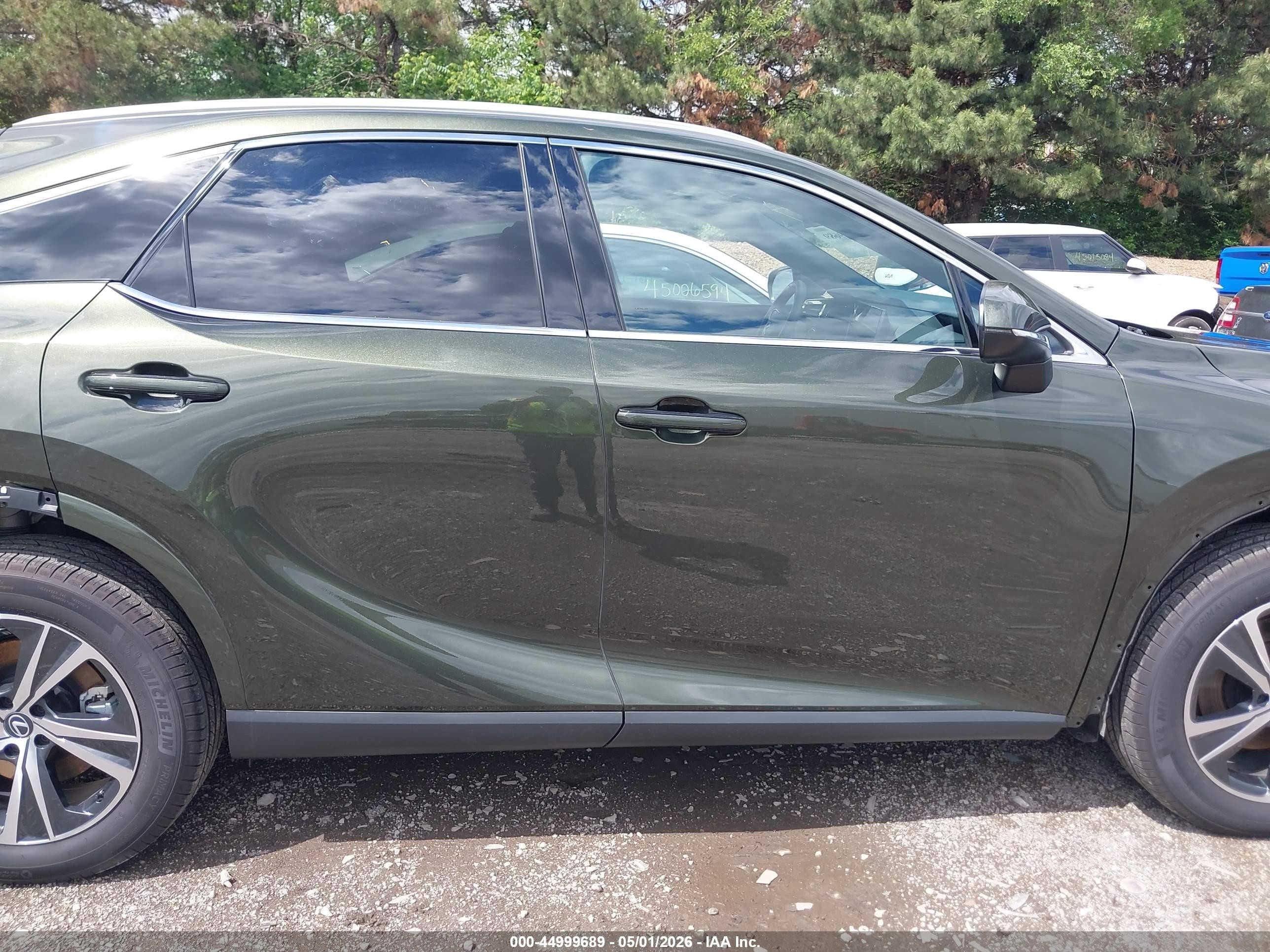 2025 Lexus Rx 350 Premium Green vin: 2T2BAMBAXSC059399