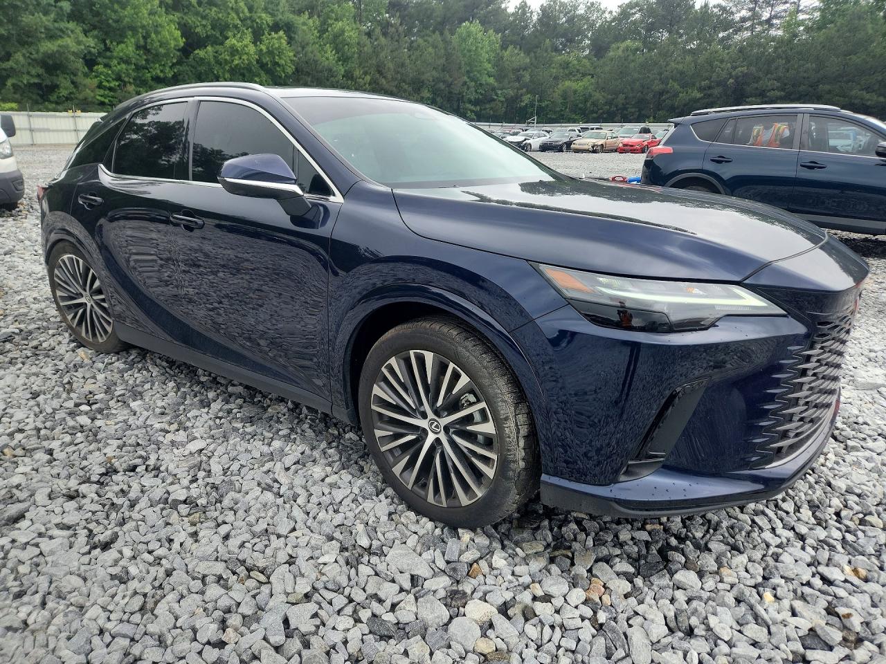 2025 Lexus Rx 350 Premium+ Blue vin: 2T2BAMBAXSC064120