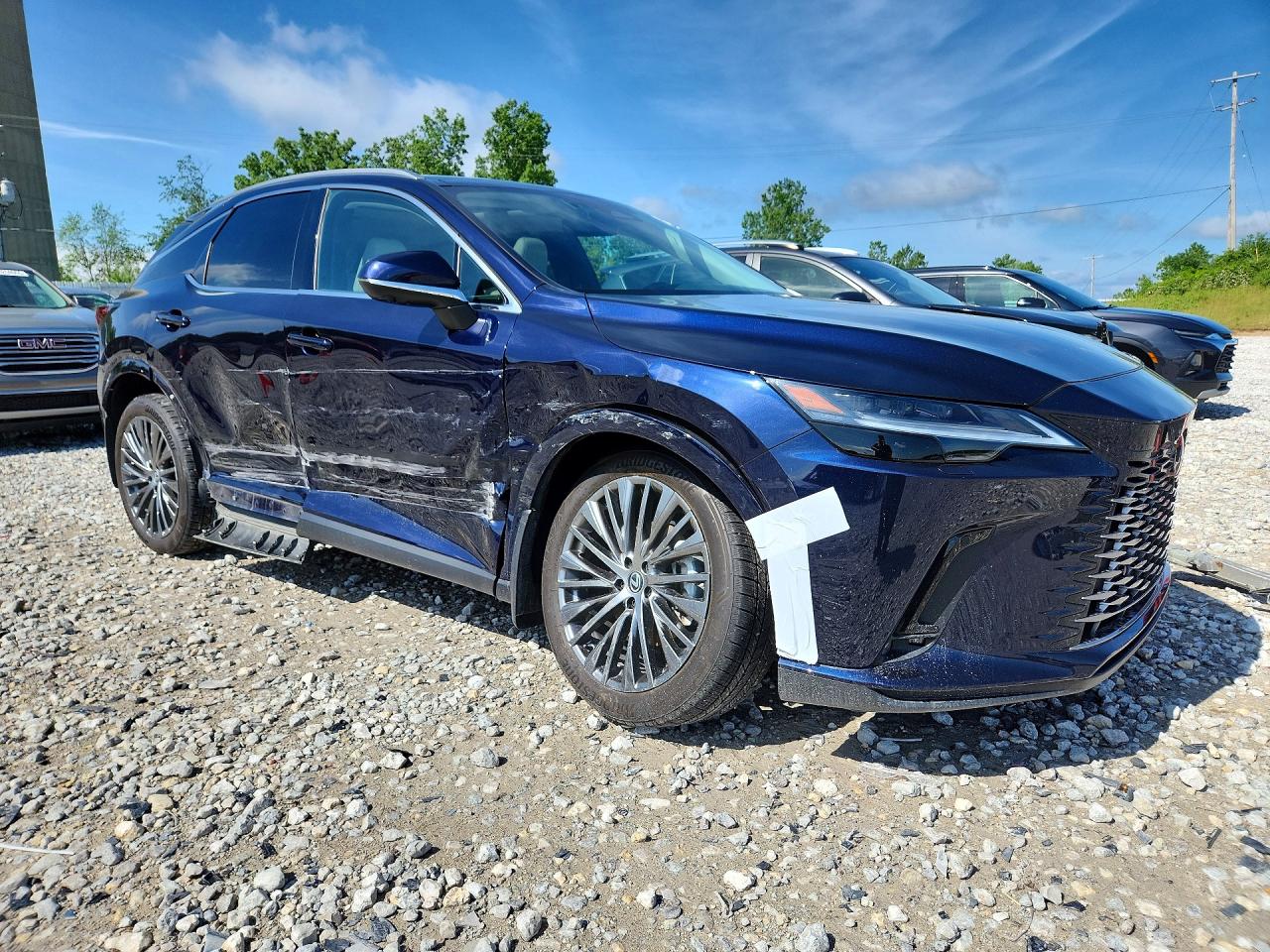 2024 Lexus Rx 350 Luxury Blue vin: 2T2BAMCA0RC069495