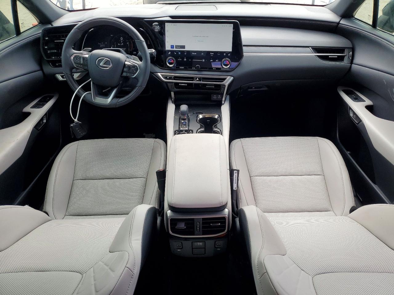 2025 Lexus Rx 350 F Sport Design White vin: 2T2BAMCA0SC120550