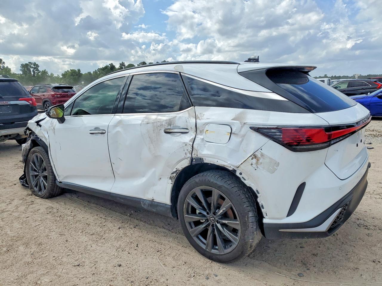 2025 Lexus Rx 350 F Sport Design White vin: 2T2BAMCA0SC120550