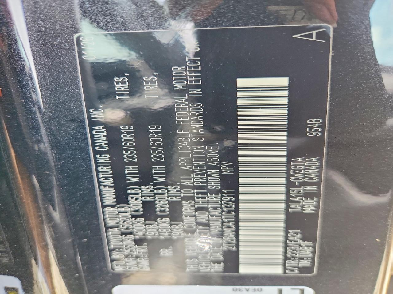 2026 Lexus Rx 350 Premium Black vin: 2T2BAMCA1TC137911