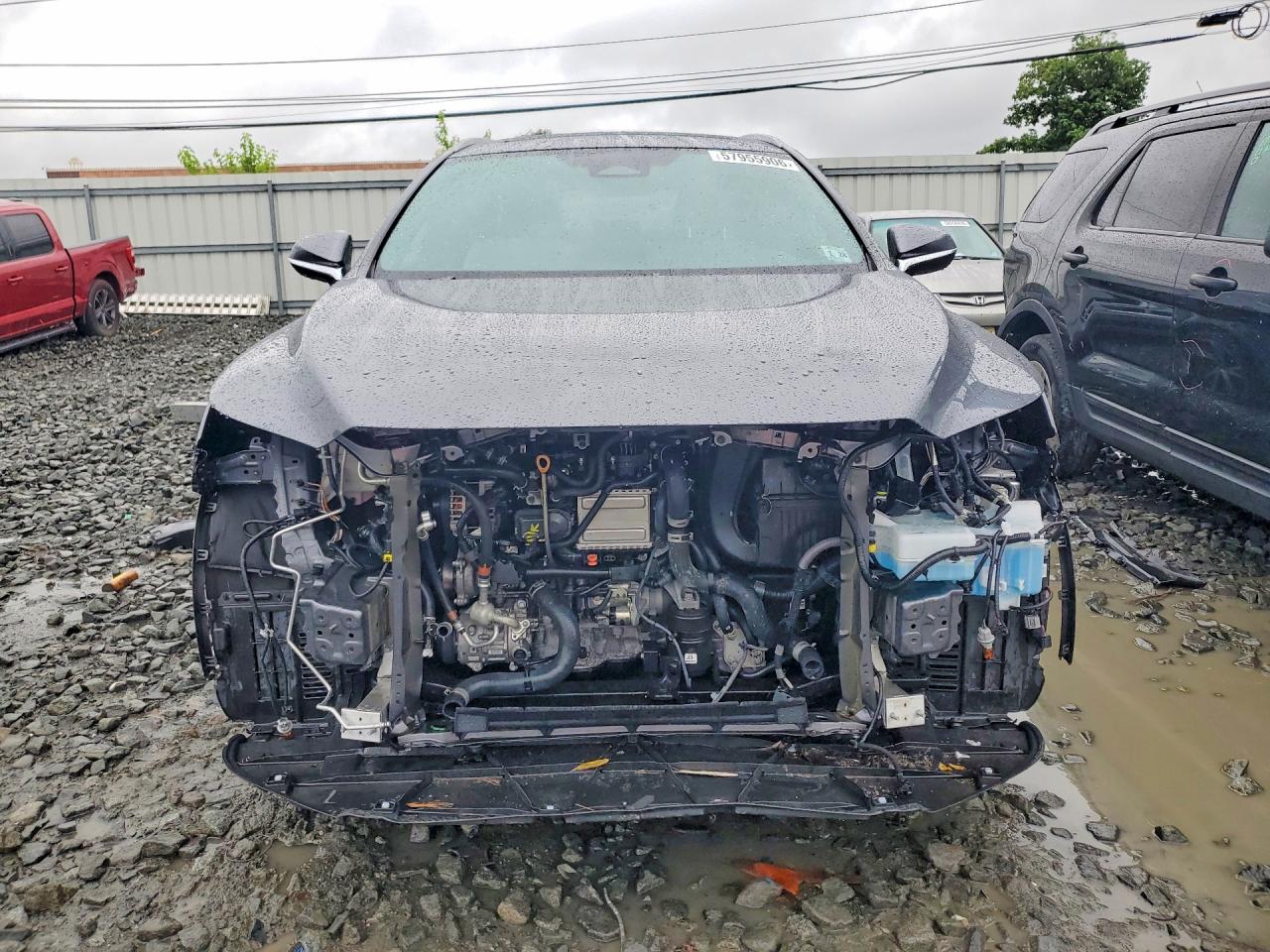 2023 Lexus Rx 350 Premium Gray vin: 2T2BAMCA2PC006816
