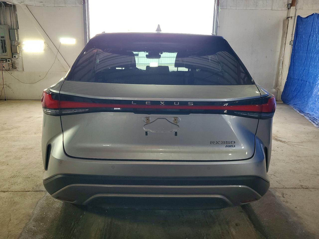 2023 Lexus Rx 350 Premium+ Silver vin: 2T2BAMCA4PC014058