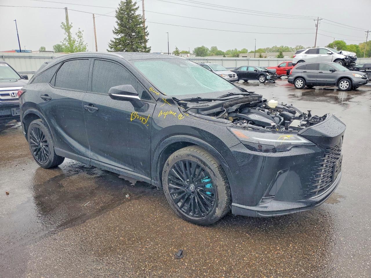 2024 Lexus Rx 350 Premium+ Black vin: 2T2BAMCA4RC057298