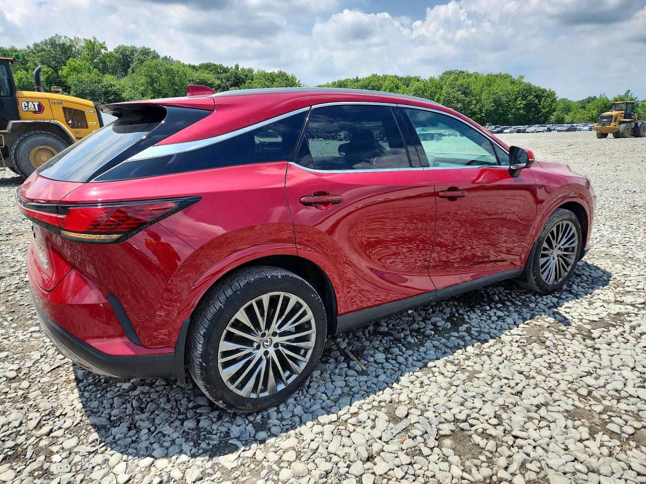 2024 Lexus Rx 350 Luxury Red vin: 2T2BAMCA4RC069760