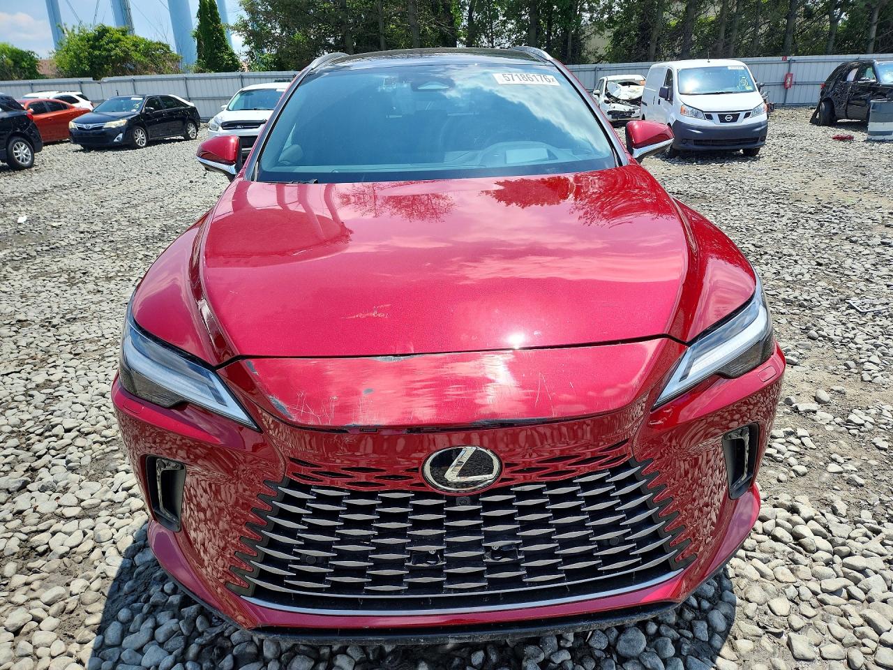 2024 Lexus Rx 350 Luxury Red vin: 2T2BAMCA4RC069760