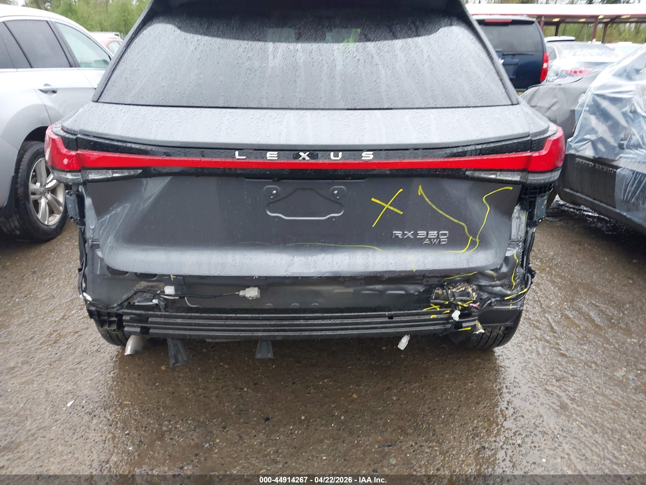 2023 Lexus Rx 350 Luxury Gray vin: 2T2BAMCA6PC009055