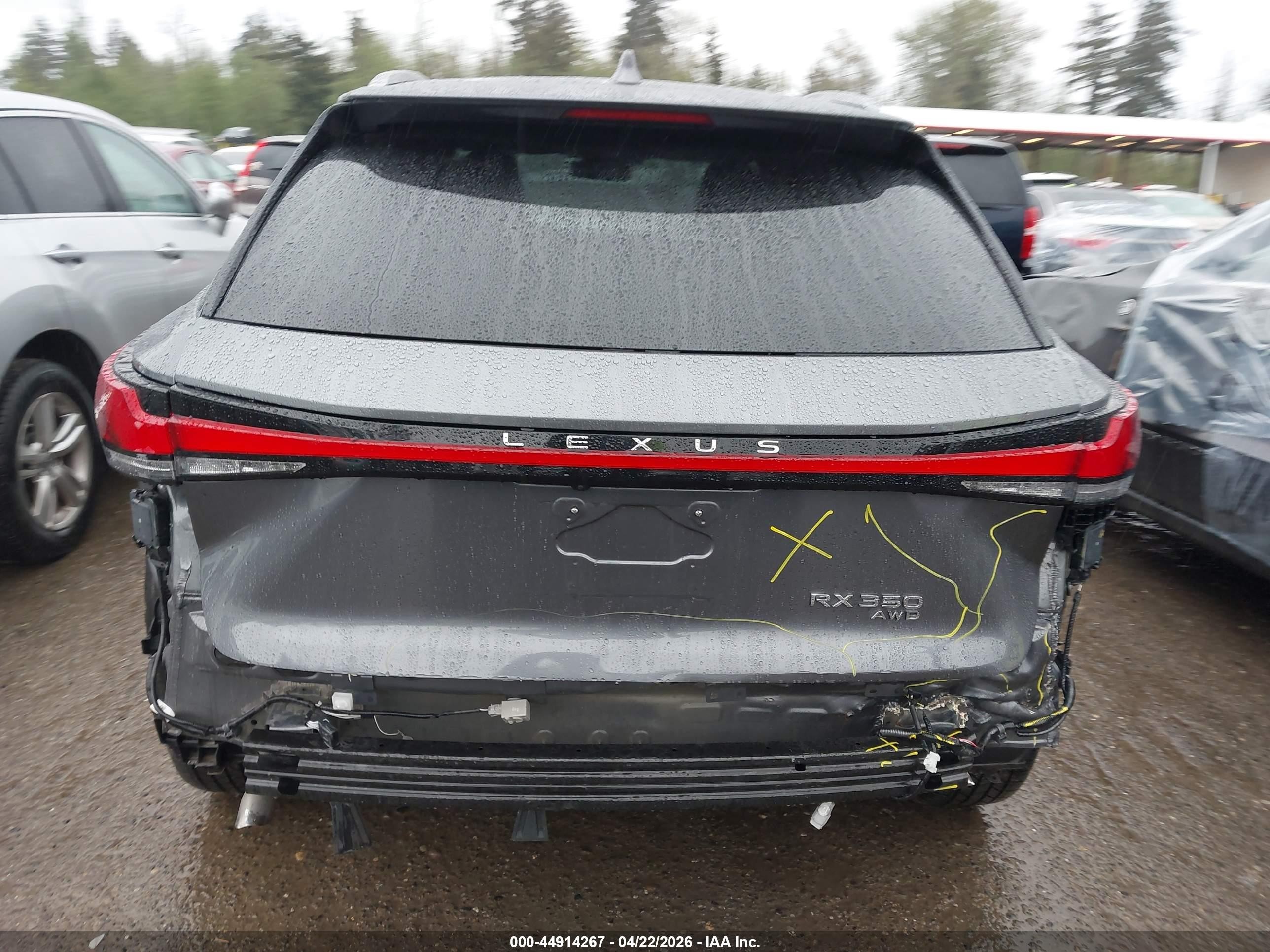 2023 Lexus Rx 350 Luxury Gray vin: 2T2BAMCA6PC009055