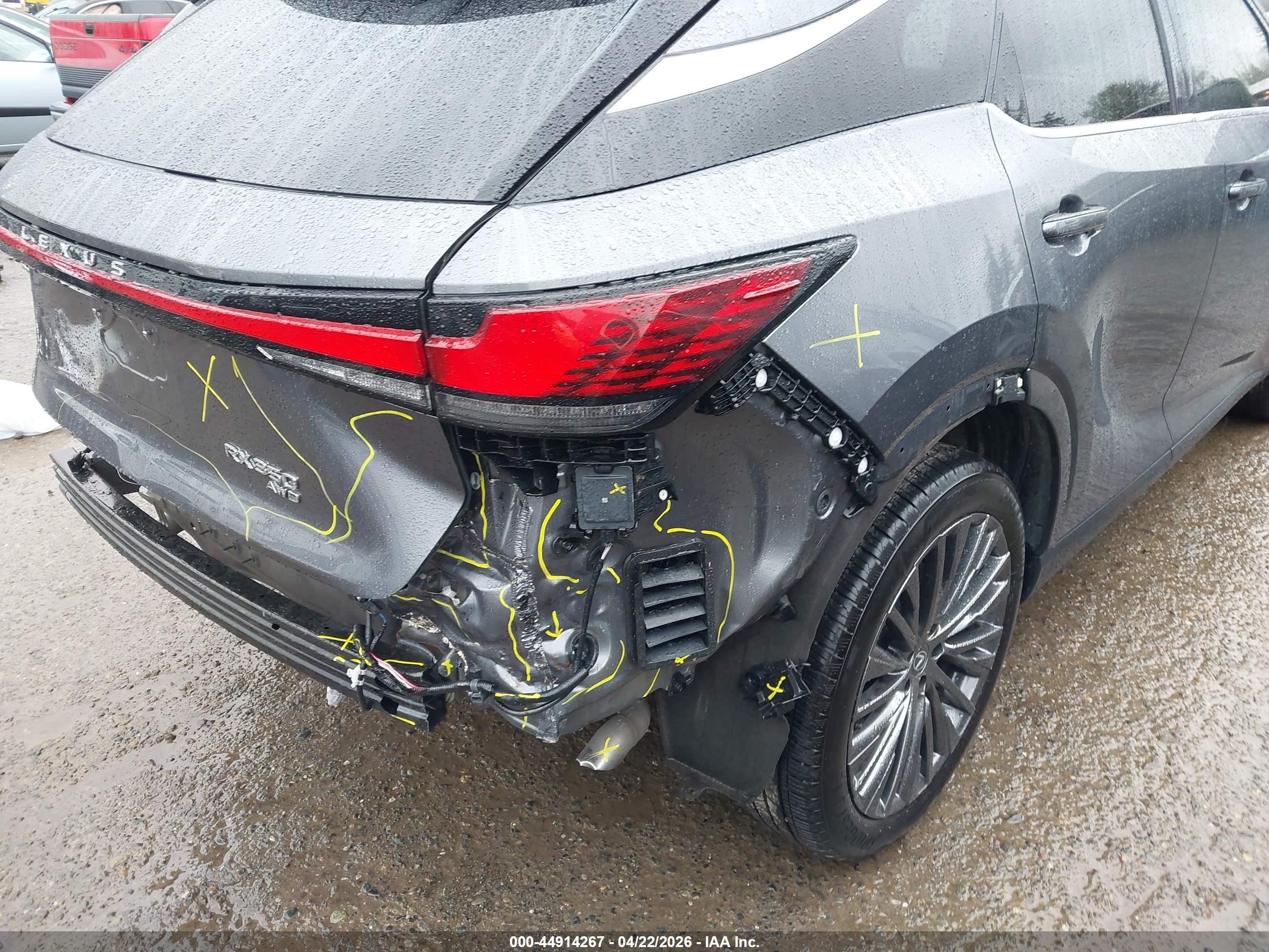 2023 Lexus Rx 350 Luxury Gray vin: 2T2BAMCA6PC009055