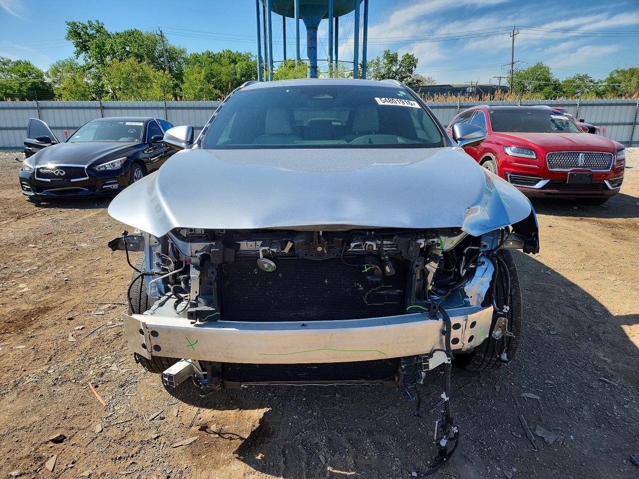 2025 Lexus Rx 350 Premium+ Серебряный vin: 2T2BAMCA6SC096514