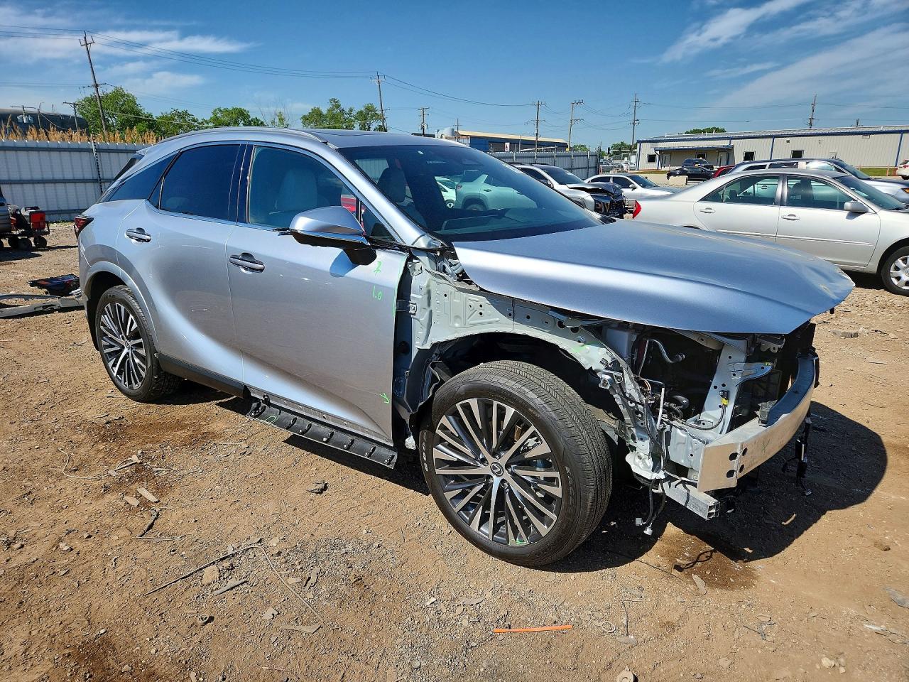 2025 Lexus Rx 350 Premium+ Серебряный vin: 2T2BAMCA6SC096514