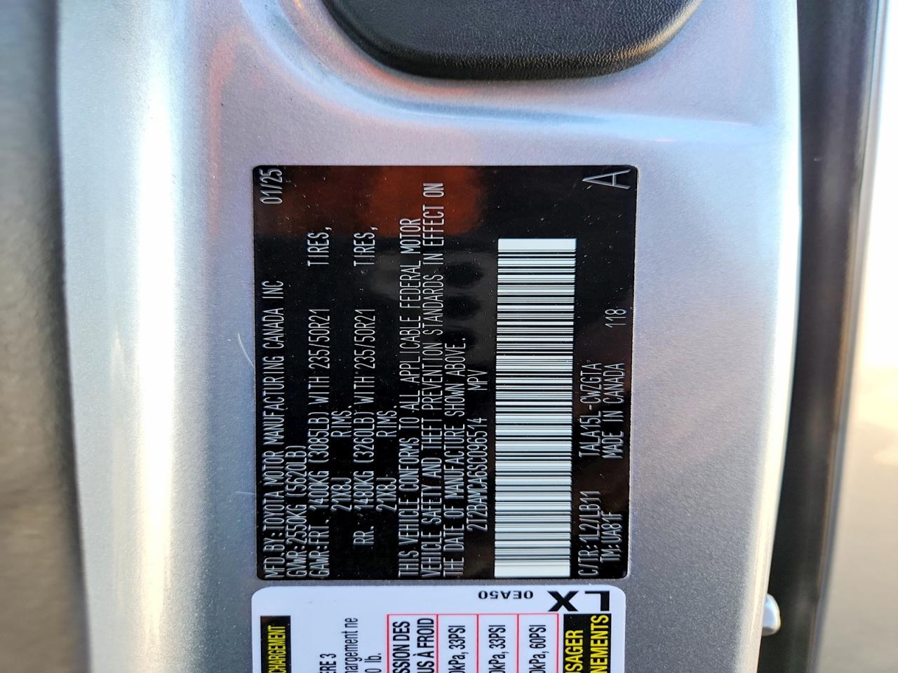 2025 Lexus Rx 350 Premium+ Серебряный vin: 2T2BAMCA6SC096514