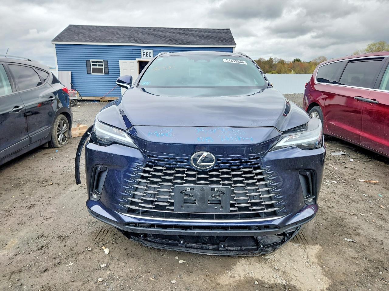 2024 Lexus Rx 350 Premium Blue vin: 2T2BAMCA7RC077691