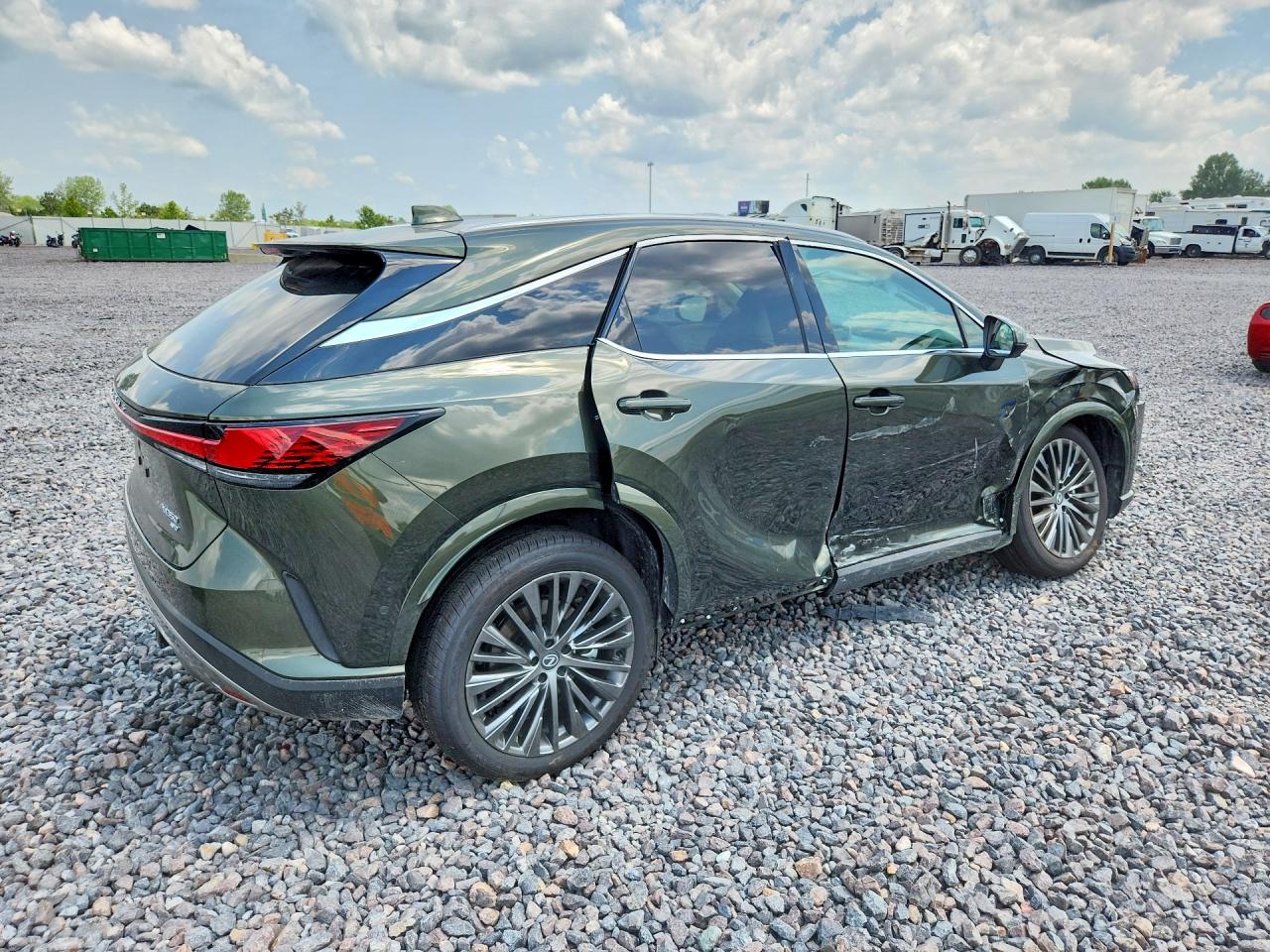 2026 Lexus Rx 350 Luxury Green vin: 2T2BAMCA7TC147682