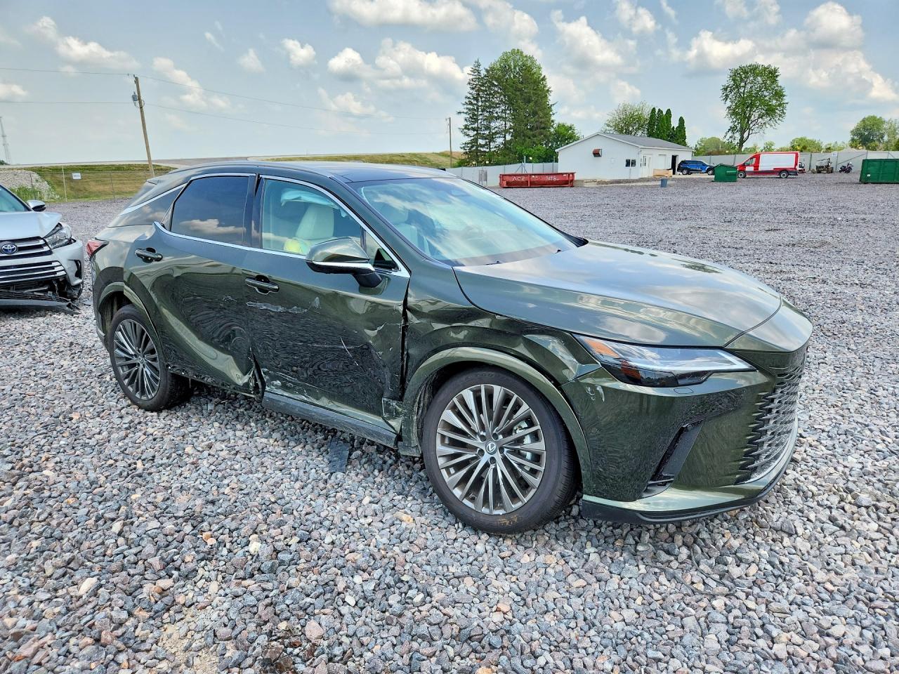 2026 Lexus Rx 350 Luxury Green vin: 2T2BAMCA7TC147682