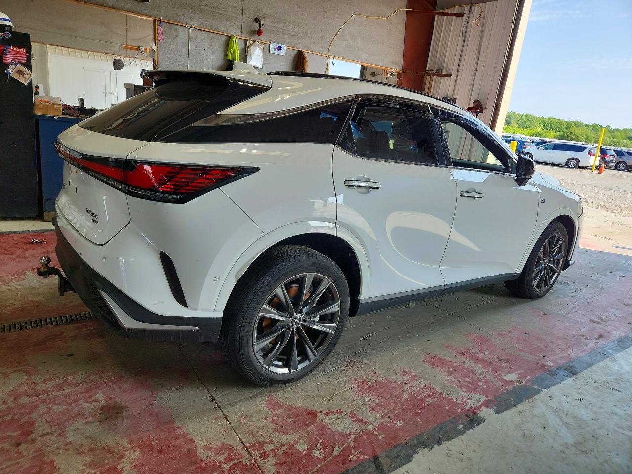 2023 Lexus Rx 350 Base Белый vin: 2T2BAMCA9PC016713
