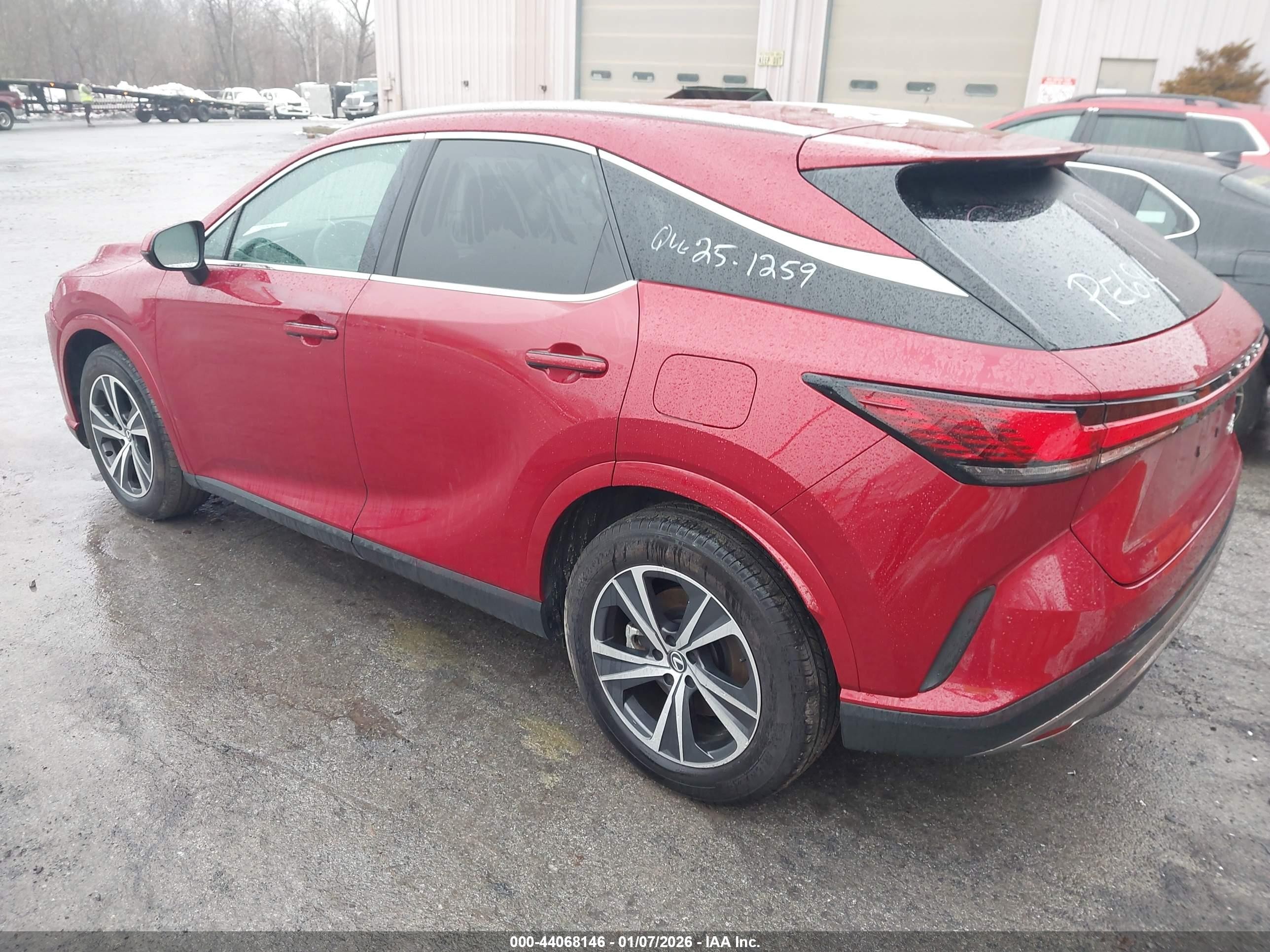 2024 Lexus Rx 350 Premium Red vin: 2T2BAMCA9RC086859